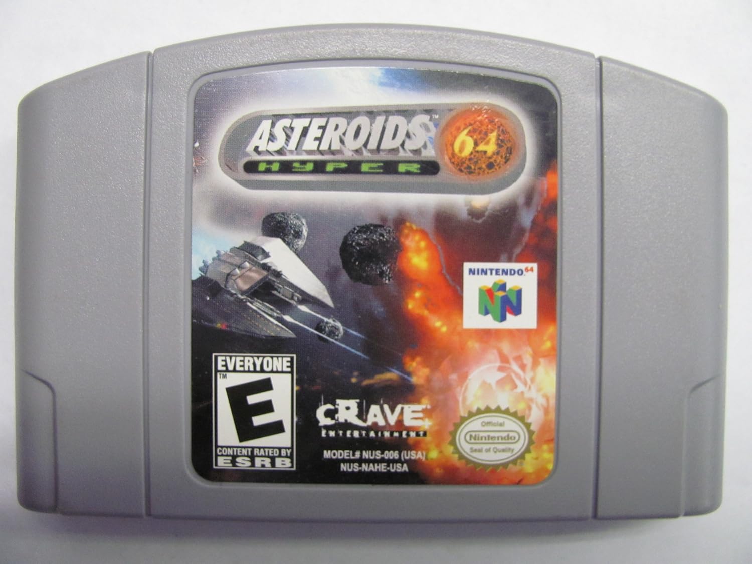 VIDEOJUEGO ASTEROIDS HYPER 64 NINTENDO 64 RENOVADO - 1