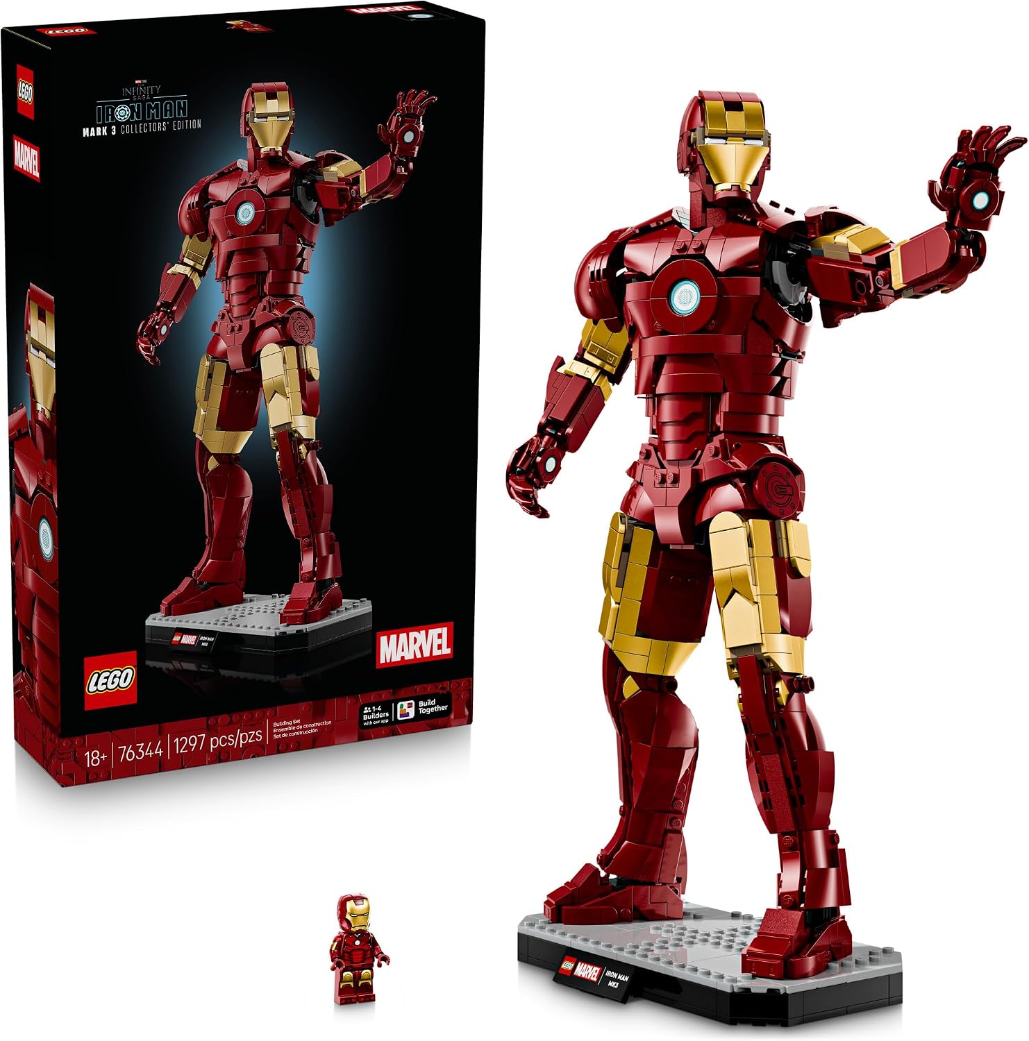 LEGO MARVEL IRON MAN MARK 3 COLLECTORS' EDITION 76344 - 1