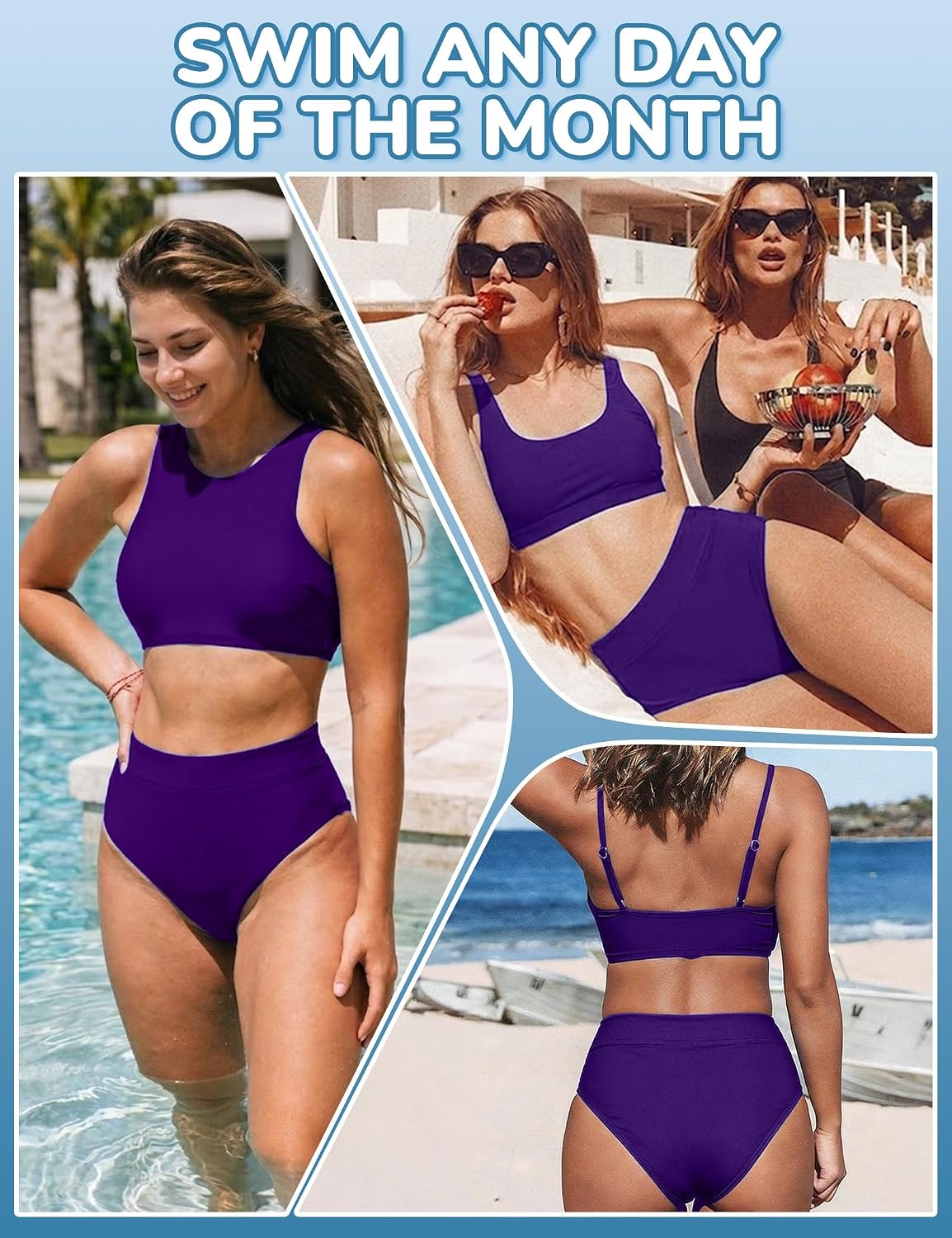 ROPA DE BAÑO PARA MUJER YORVIAN UVA PARA PERIODO - 5