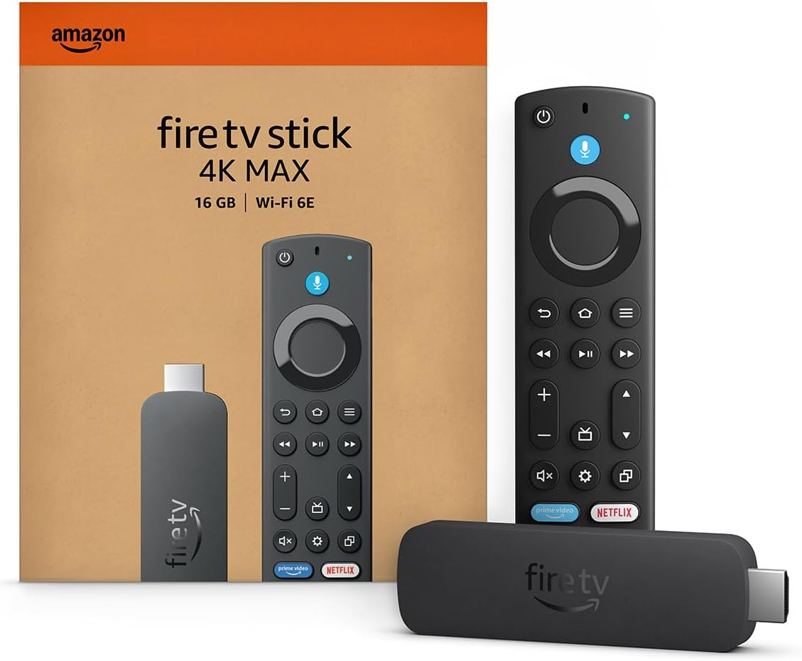 AMAZON FIRE TV STICK 4K MAX REPRODUCTOR DE STREAMING CON WI-FI 6E Y ALEXA - 2