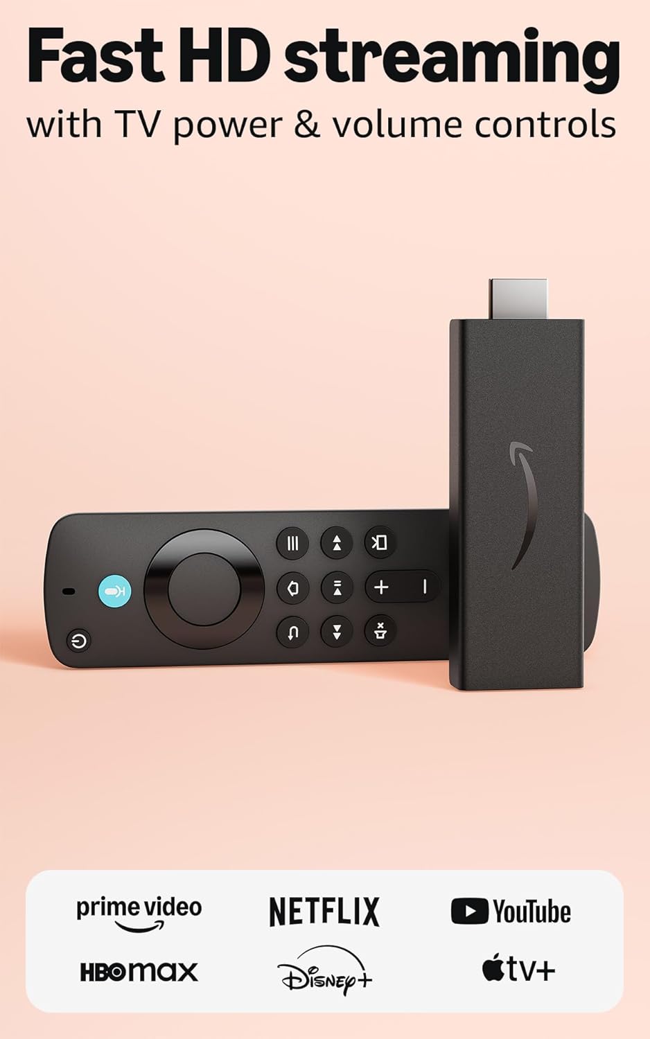 AMAZON FIRE TV STICK HD CON CONTROL REMOTO ALEXA - 1