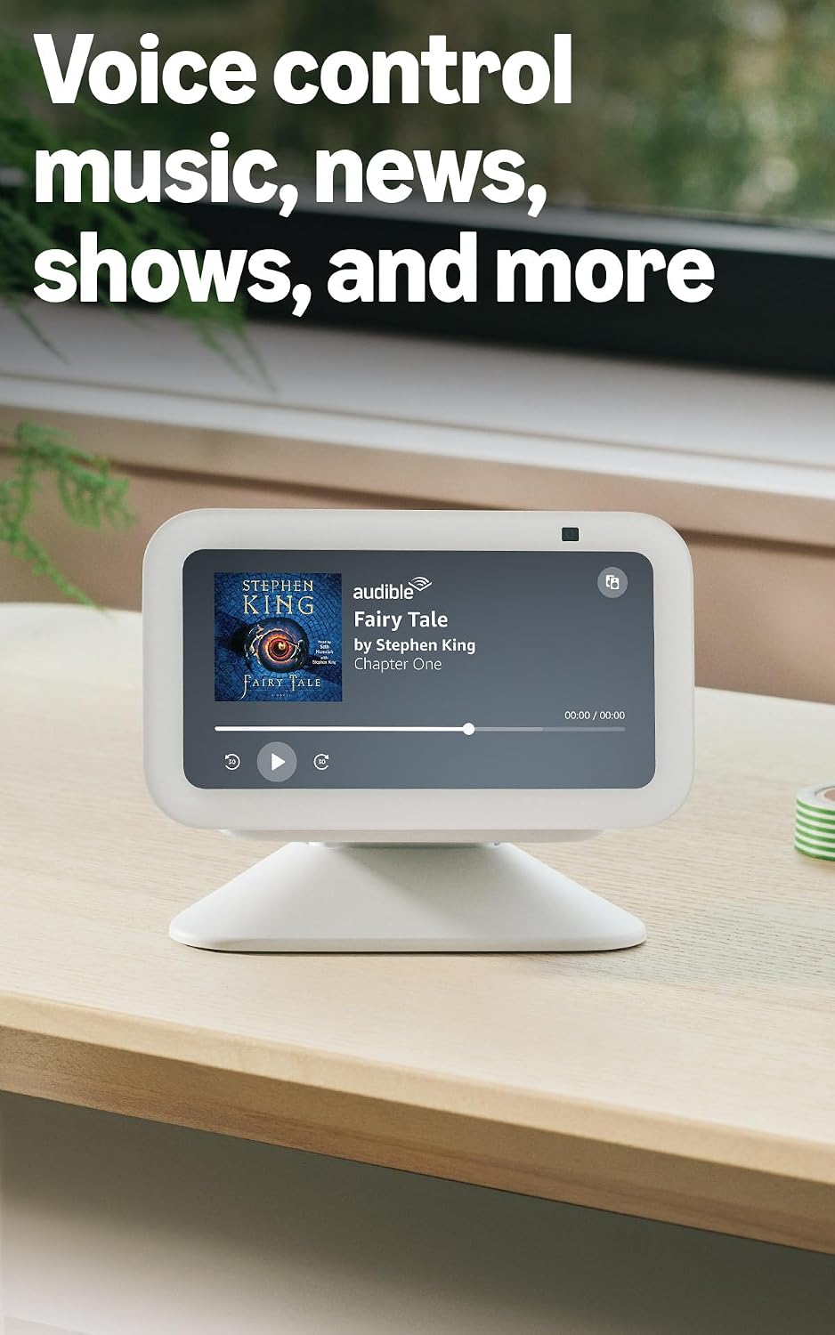 AMAZON ECHO SHOW 5 PANTALLA INTELIGENTE BLANCO GLACIAR - 5