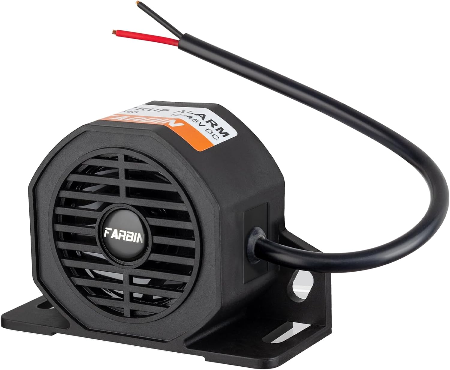 ALARMA DE REVERSA FARBIN 12V-48V PARA CAMIONES Y VEHÍCULOS PESADOS - 1