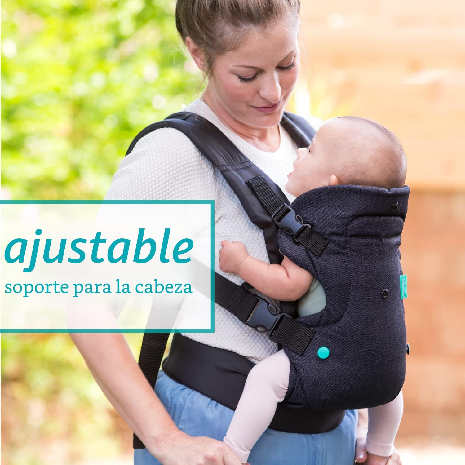 MOCHILA PORTABEBÉ INFANTINO FLIP 4-EN-1 CONVERTIBLE ERGONÓMICA NEGRO - 4