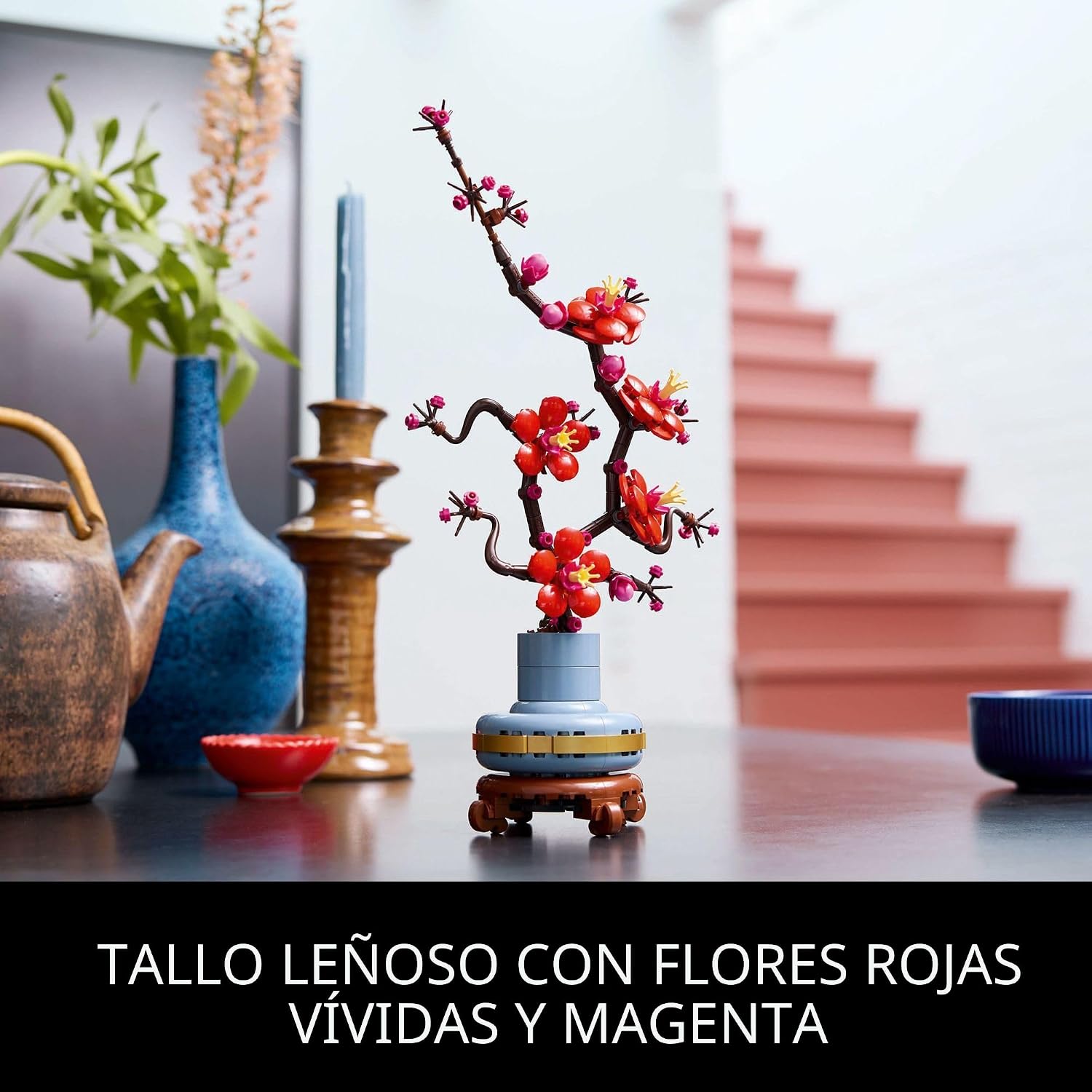 SET DE CONSTRUCCIÓN LEGO BOTANICALS FLOR DE CIRUELO PARA ADULTOS - 3