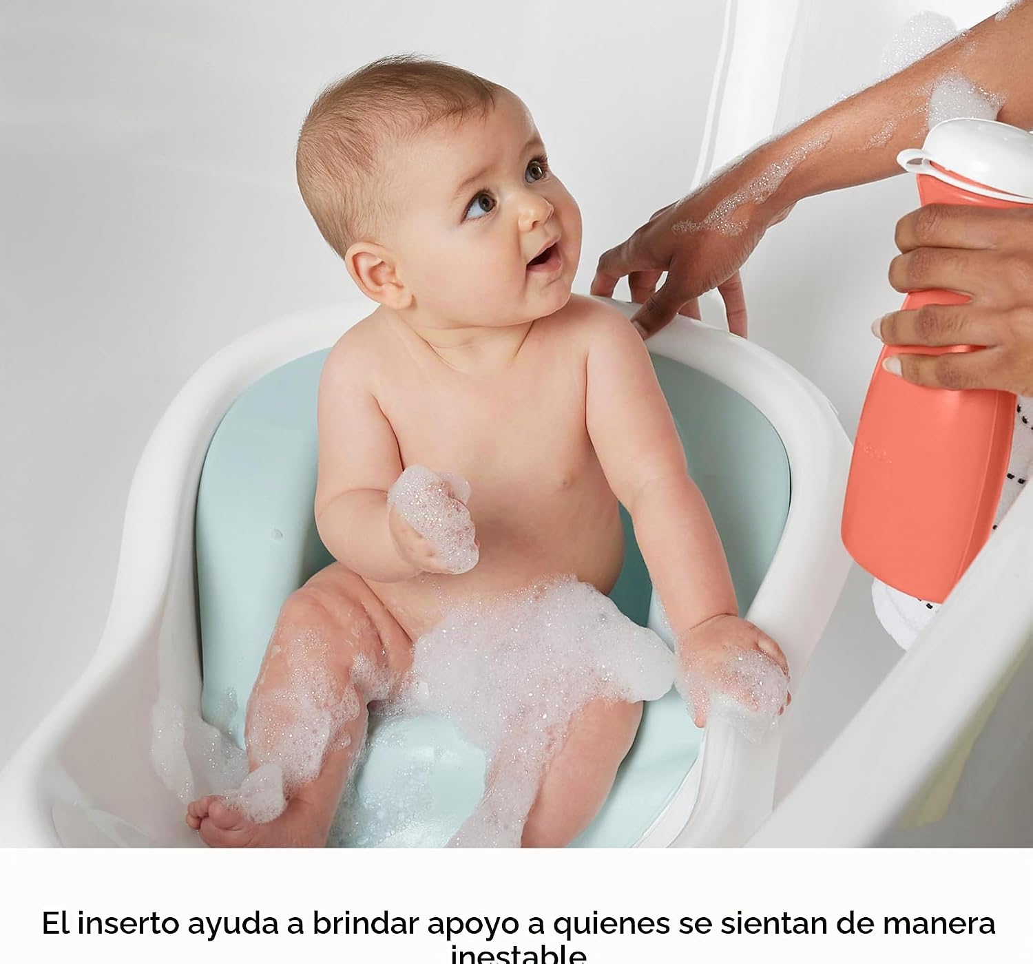 BAÑERA FISHER-PRICE BABY TO TODDLER BATH 4-IN-1 SLING 'N SEAT TUB SUMMER BLOSSOMS - 4