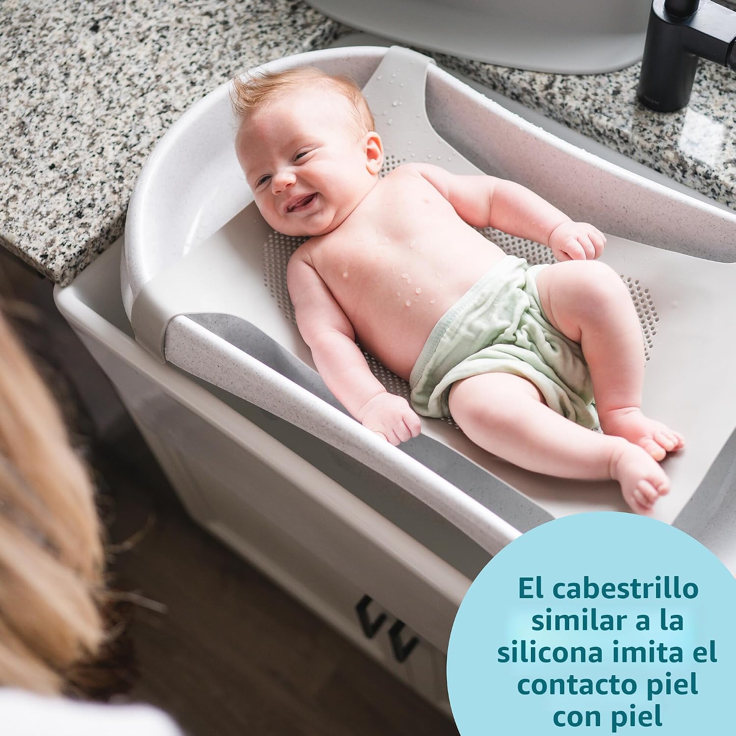 BAÑERA THE FIRST YEARS RAIN SHOWER BABY SPA 3 EN 1 CON DUCHA Y ACCESORIOS - 4
