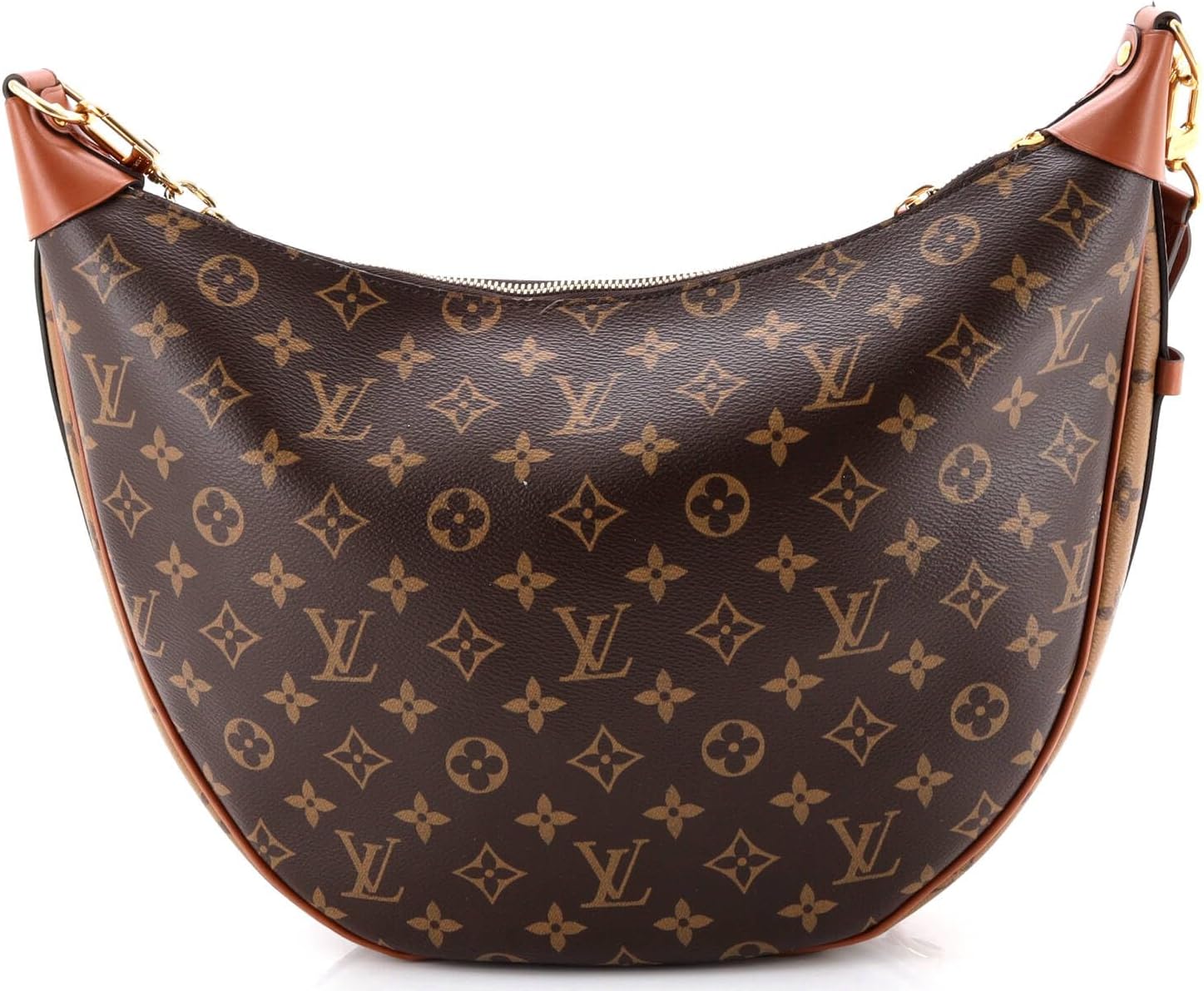 CARTERA LOUIS VUITTON LOOP HOBO REVERSE MONOGRAM CANVAS MARRÓN - 5