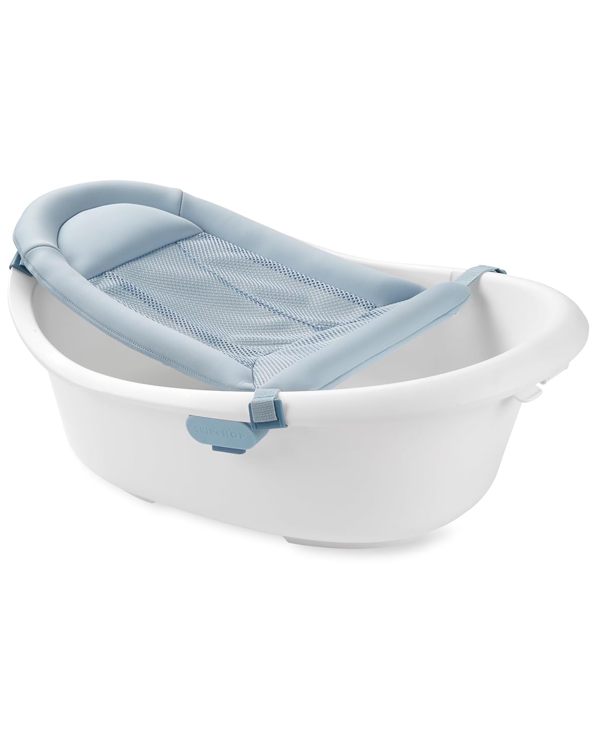 BAÑERA PARA BEBÉ SKIP HOP WAVE 4 EN 1 CON SOPORTE Y CABESTRILLO - 1