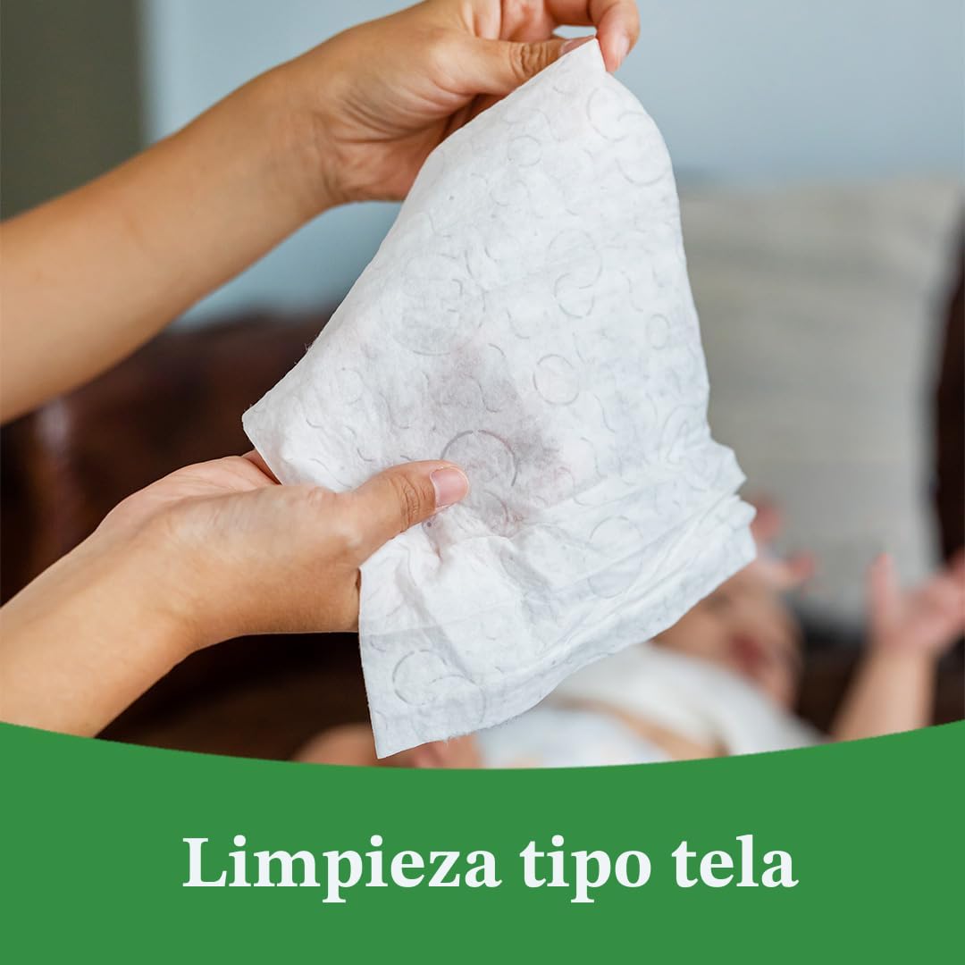 TOALLITAS HÚMEDAS HUGGIES NATURAL CARE SENSITIVE SIN AROMA PACK 56 UNIDADES - 5