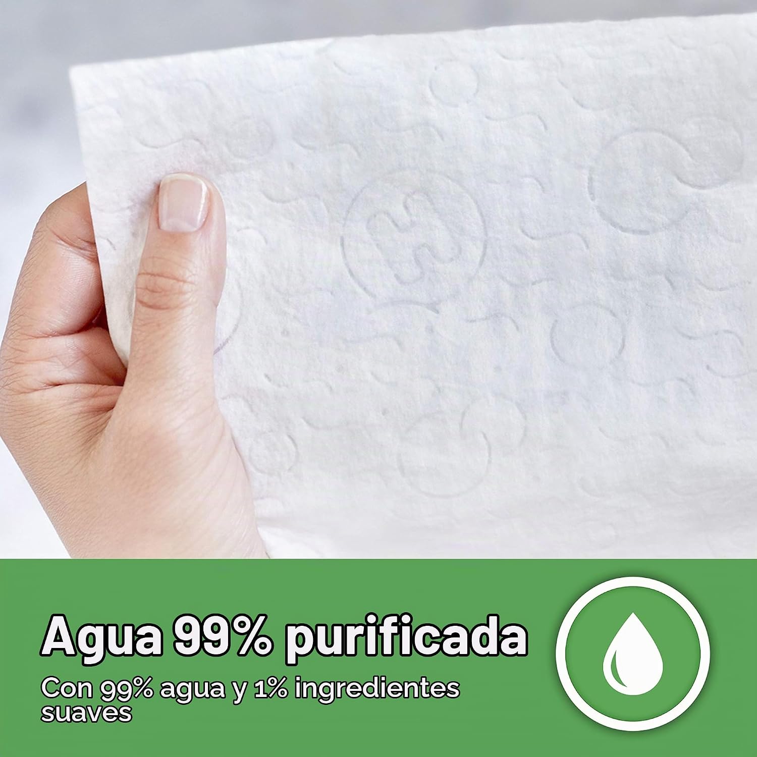 TOALLITAS HÚMEDAS HUGGIES NATURAL CARE SIN PERFUME PARA BEBÉ PIEL SENSIBLE PACK 32 UNIDADES - 4