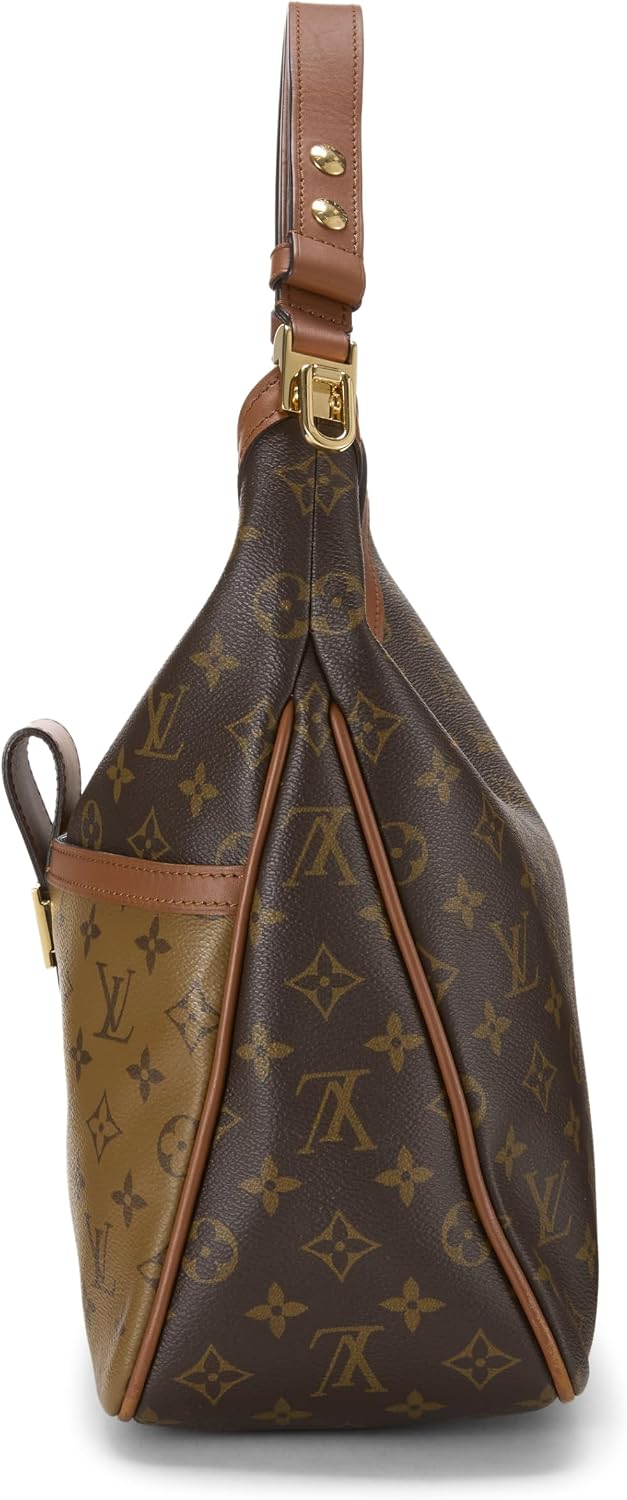 CARTERA LOUIS VUITTON DAUPHINE HOBO MM MONOGRAM REVERSED MARRÓN - 3