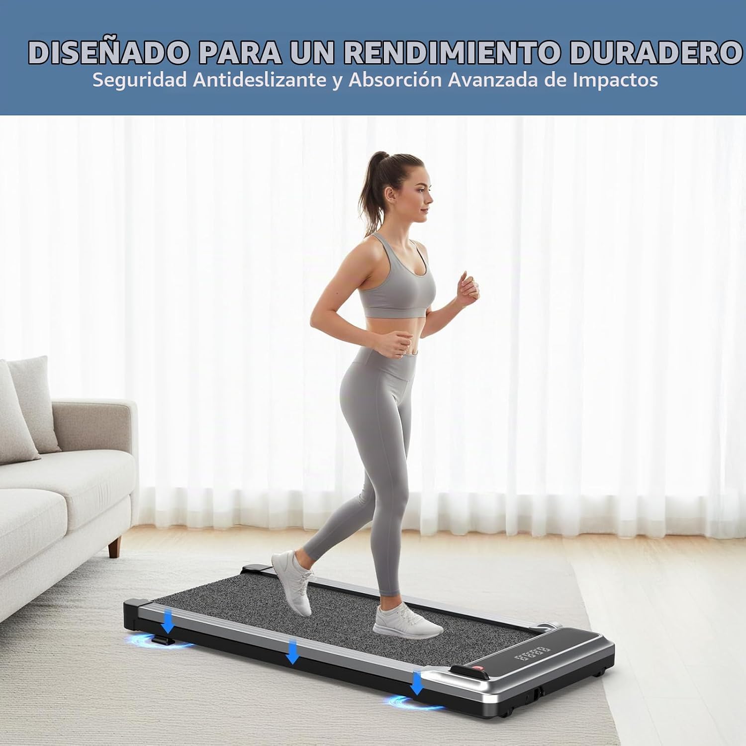 TROTADORA OLIXIS UNDER DESK WALKING PAD PARA OFICINA EN CASA - 4
