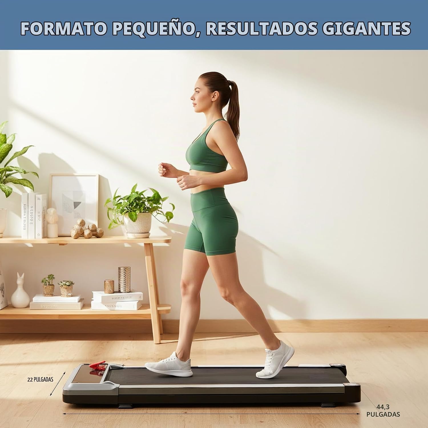 TROTADORA OLIXIS UNDER DESK WALKING PAD PARA OFICINA EN CASA - 5