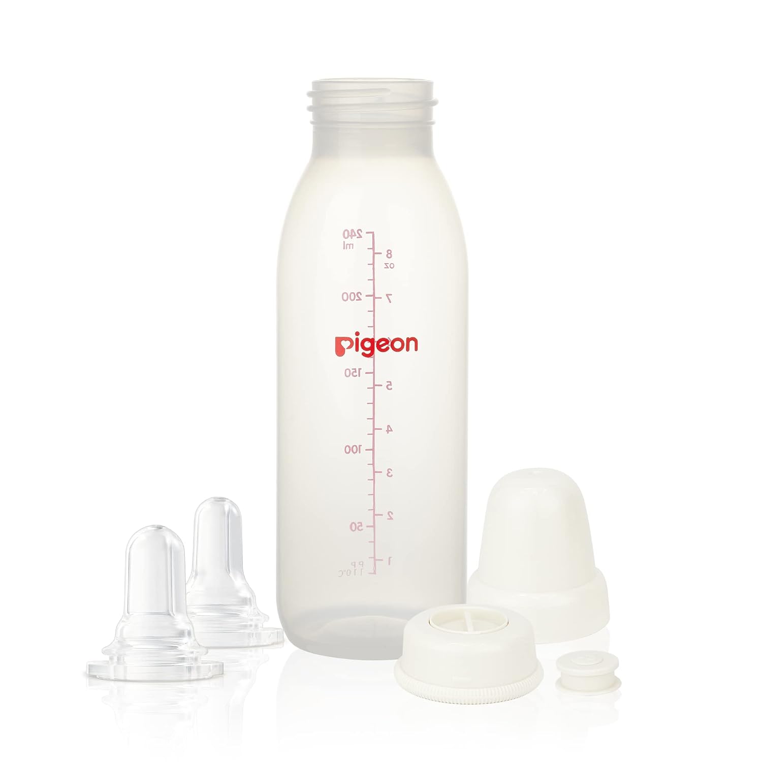 BOTELLA PIGEON PARA PALADAR HENDIDO CON 2 TETEROS 240 ML - 1