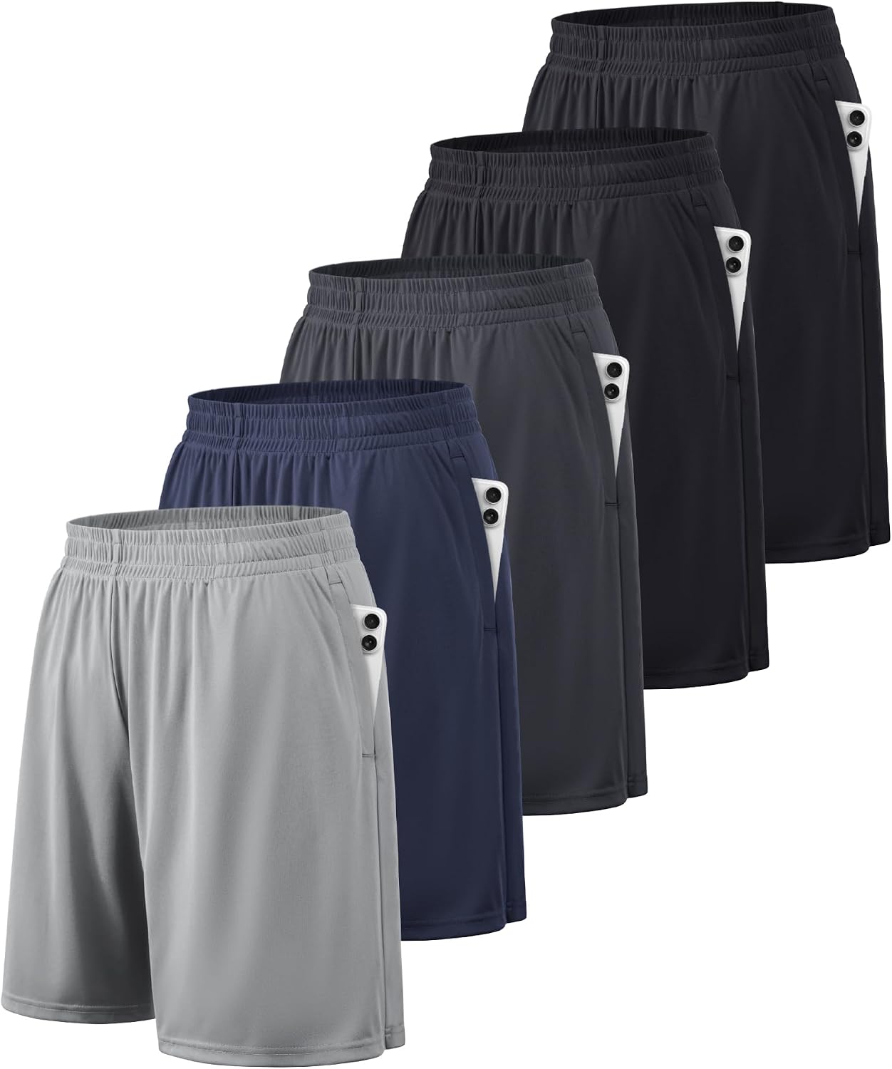 SHORT DEPORTIVO BALENNZ PARA HOMBRE CON BOLSILLOS SECADO RÁPIDO - 1
