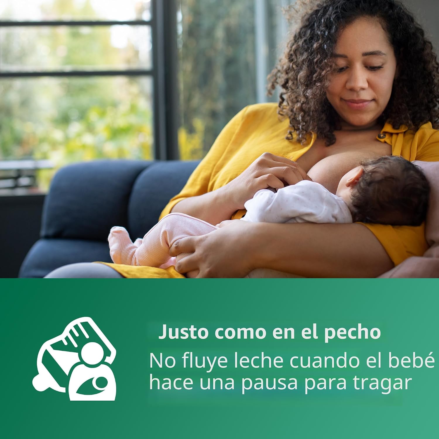 BOTELLA DE VIDRIO PHILIPS AVENT NATURAL 8 OZ FLUJO MEDIO - 5