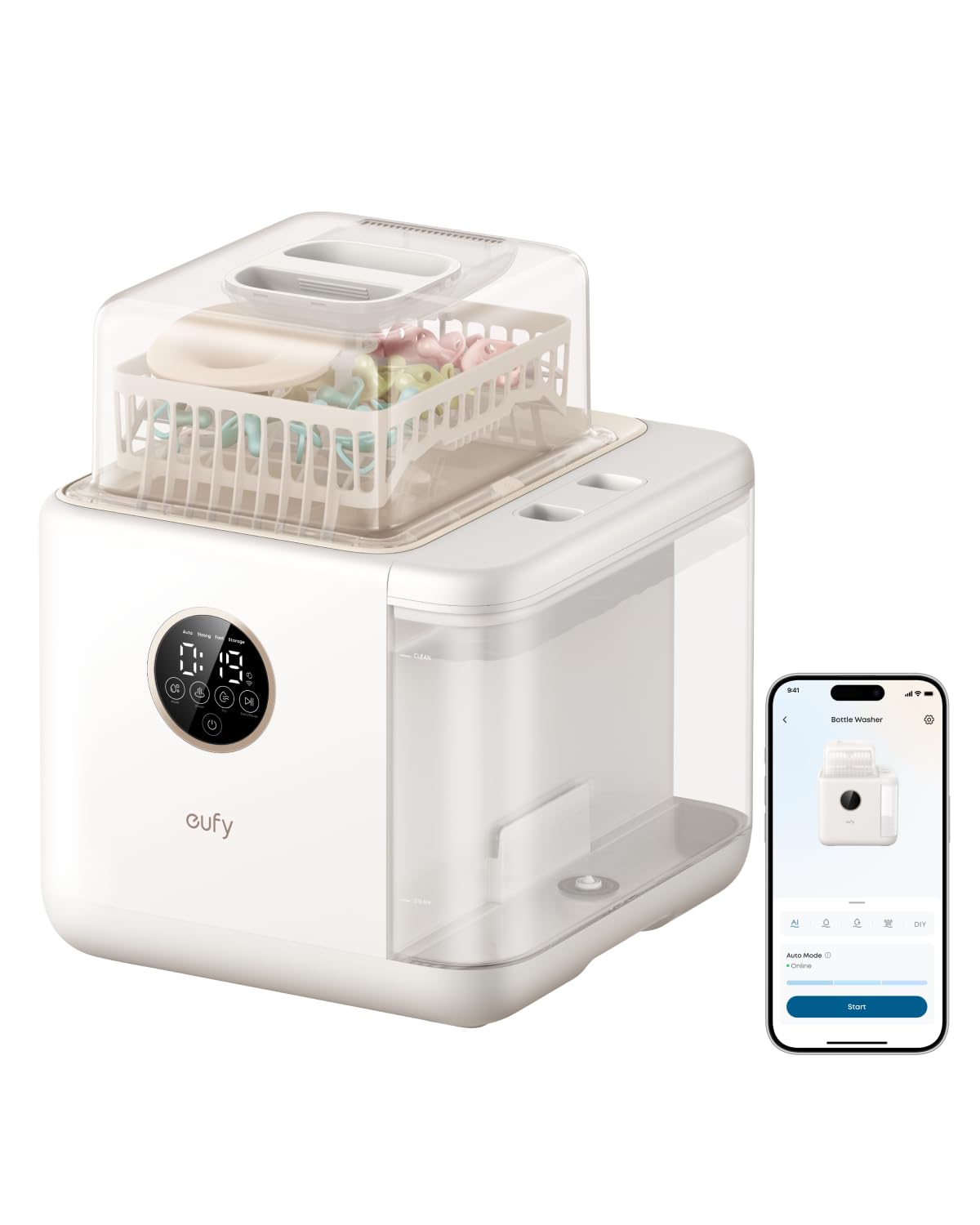 ESTERILIZADOR Y SECADOR DE BIBERONES EUFY BABY BOTTLE WASHER S1 - 1