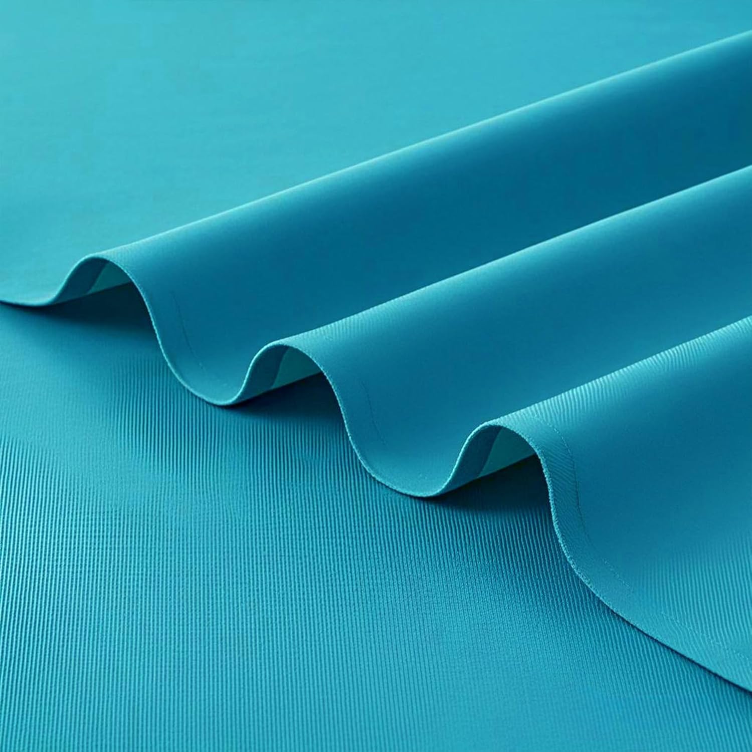 SERVILLETAS DE TELA FOLINSYHOME CUADRADAS TEAL 17X17 PULGADAS JUEGO DE 4 - 3