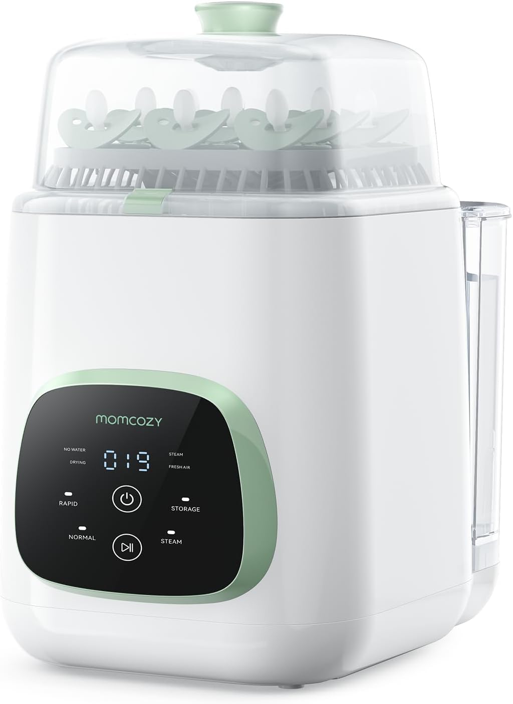 ESTERILIZADOR MOMCOZY KLEANPAL PRO LAVADOR SECADOR DE BIBERONES BLANCO - 1