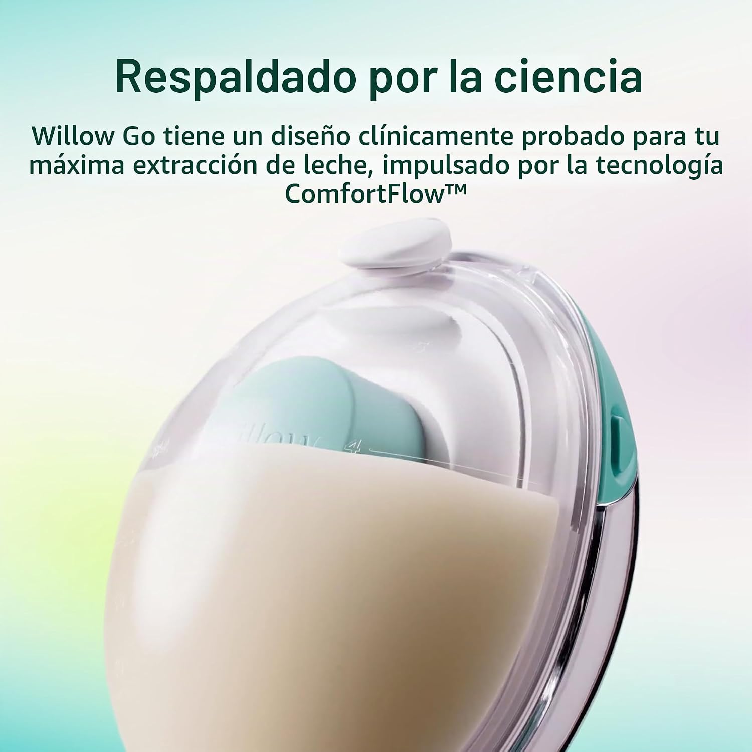 EXTRACTOR DE LECHE WILLOW GO PORTÁTIL MANOS LIBRES CON SUCCIÓN DE GRADO HOSPITALARIO - 2