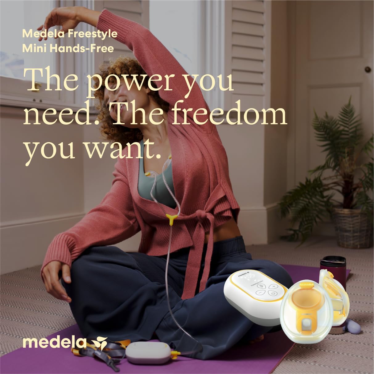 EXTRACTOR DE LECHE MEDELA FREESTYLE MINI DOBLE ELÉCTRICO MANOS LIBRES - 2
