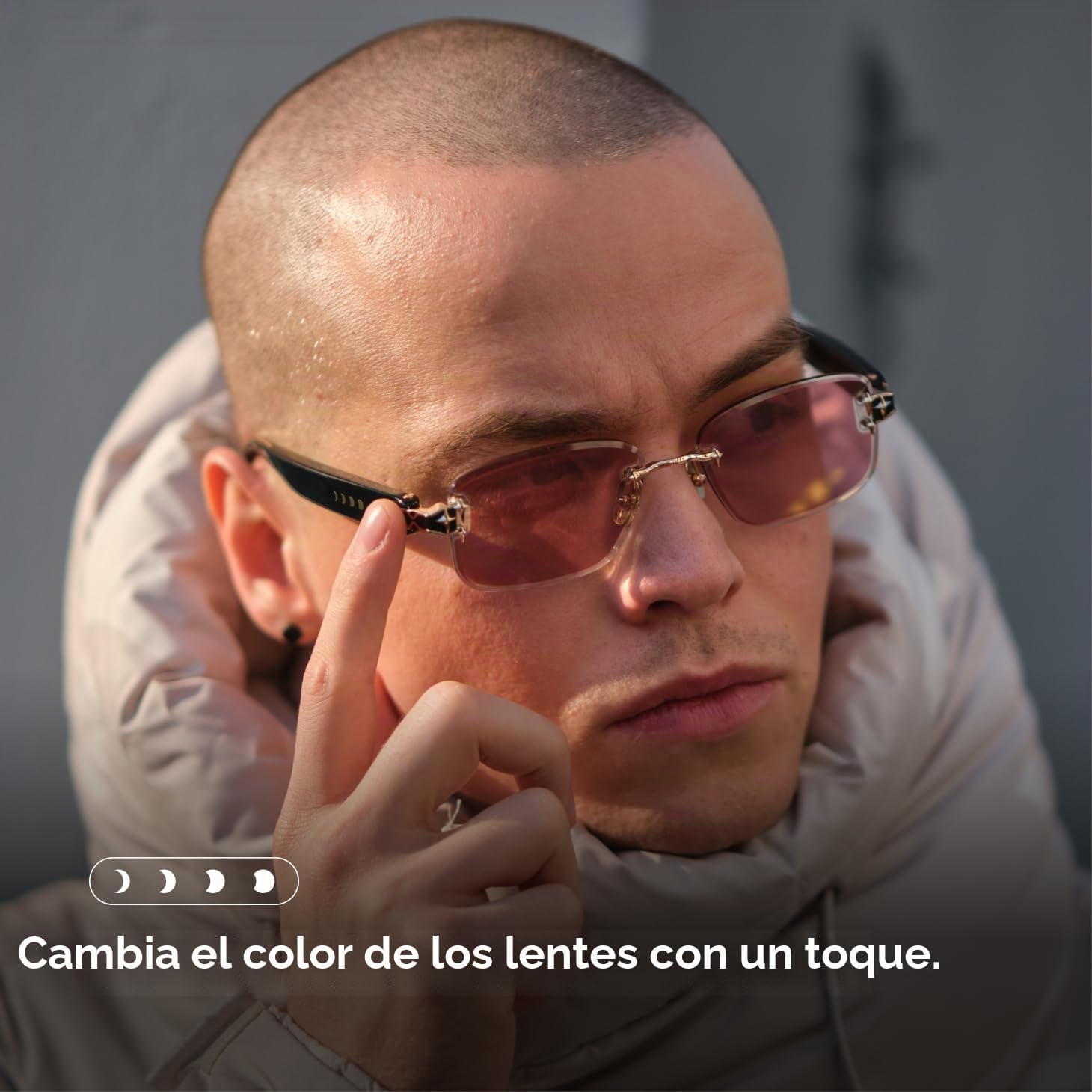 LENTES DE SOL CHAMELO AURA CON LENTES QUE CAMBIAN DE COLOR - 3