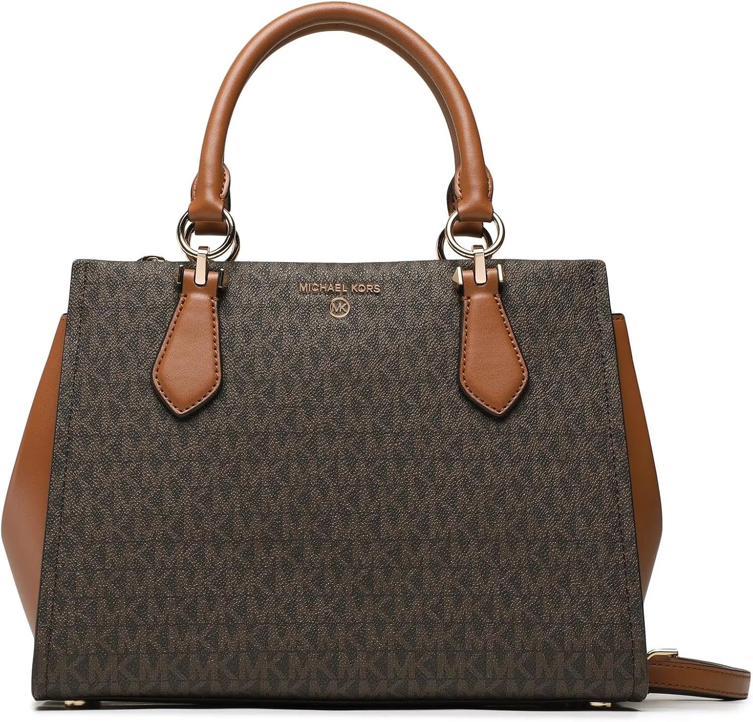 CARTERA MICHAEL KORS MARILYN SATCHEL CUERO - 1