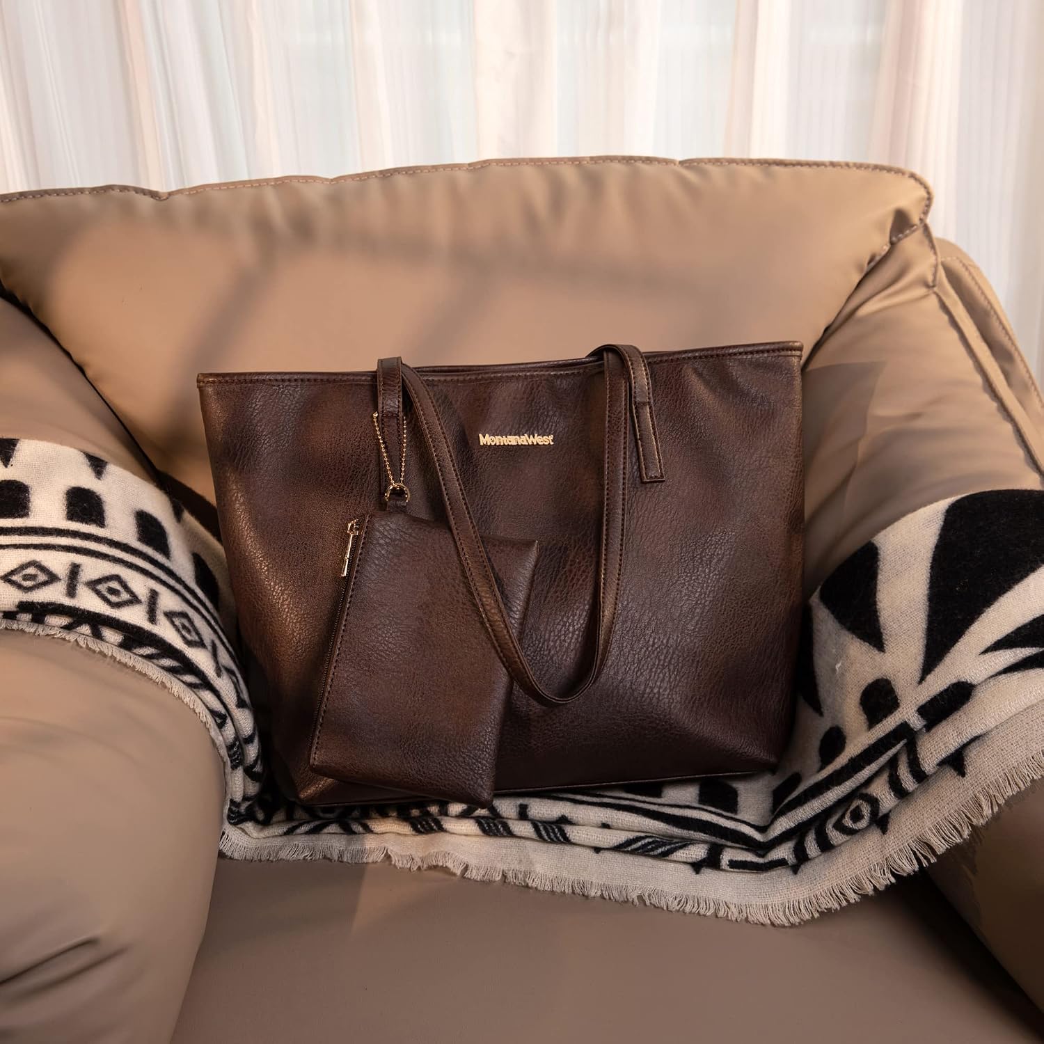 BOLSO TOTE BAG MONTANA WEST CITY PARA MUJER - 4
