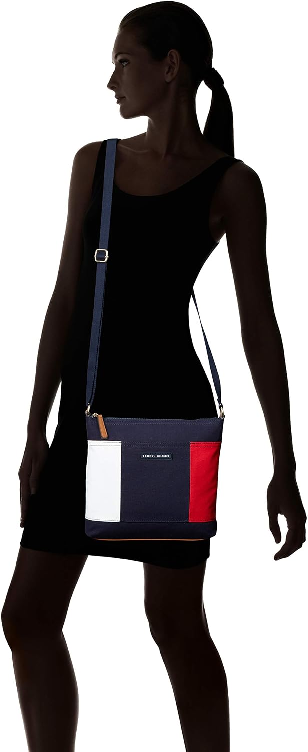 BOLSO TOTE BAG TOMMY HILFIGER BANDERA CANVAS PARA MUJER - 2