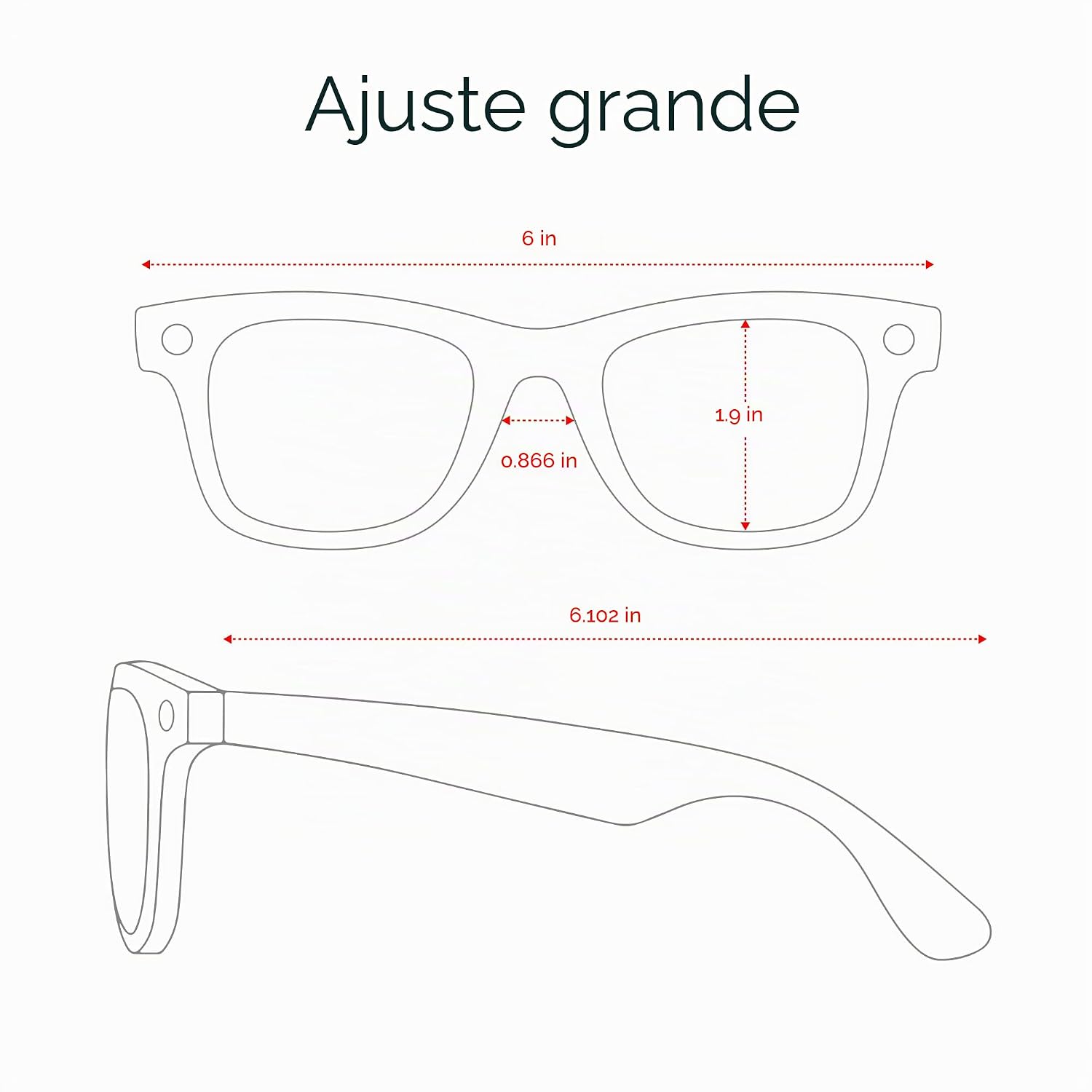 LENTES DE SOL RAY-BAN META WAYFARER LARGE GEN 2 CON IA - 5