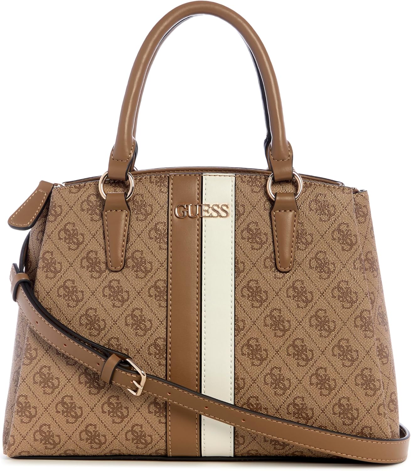 BOLSO SATCHEL GUESS LARISHA 3 COMPARTIMENTOS - 1