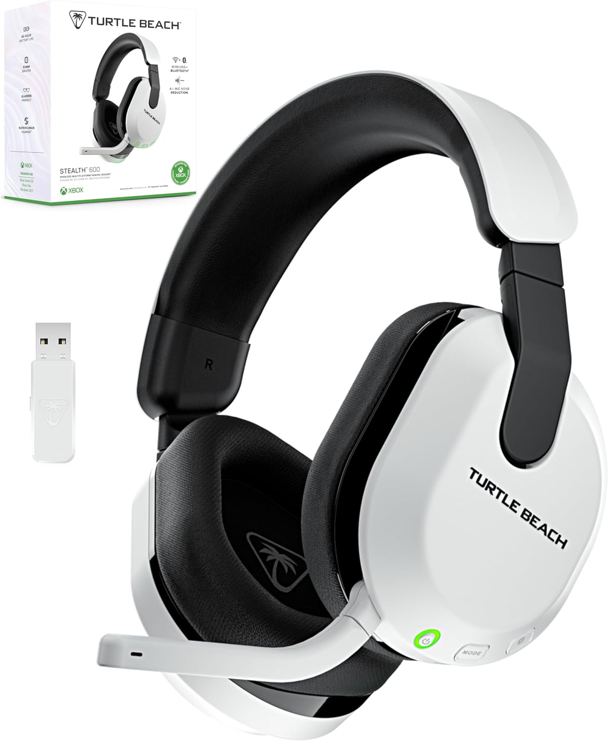AURICULARES TURTLE BEACH STEALTH 600 WIRELESS GAMING HEADSET PARA XBOX PS5 PC - 1