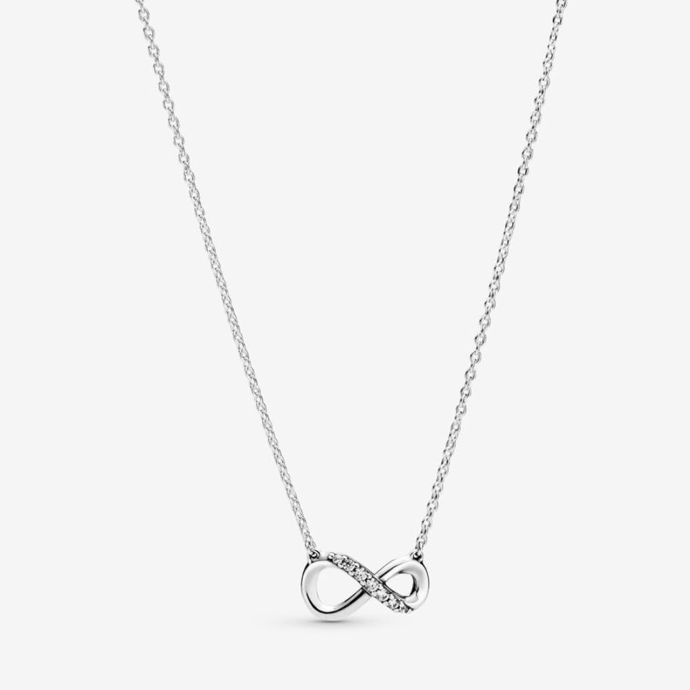 COLLAR PANDORA SPARKLING INFINITY 50 CM PLATEADO - 2