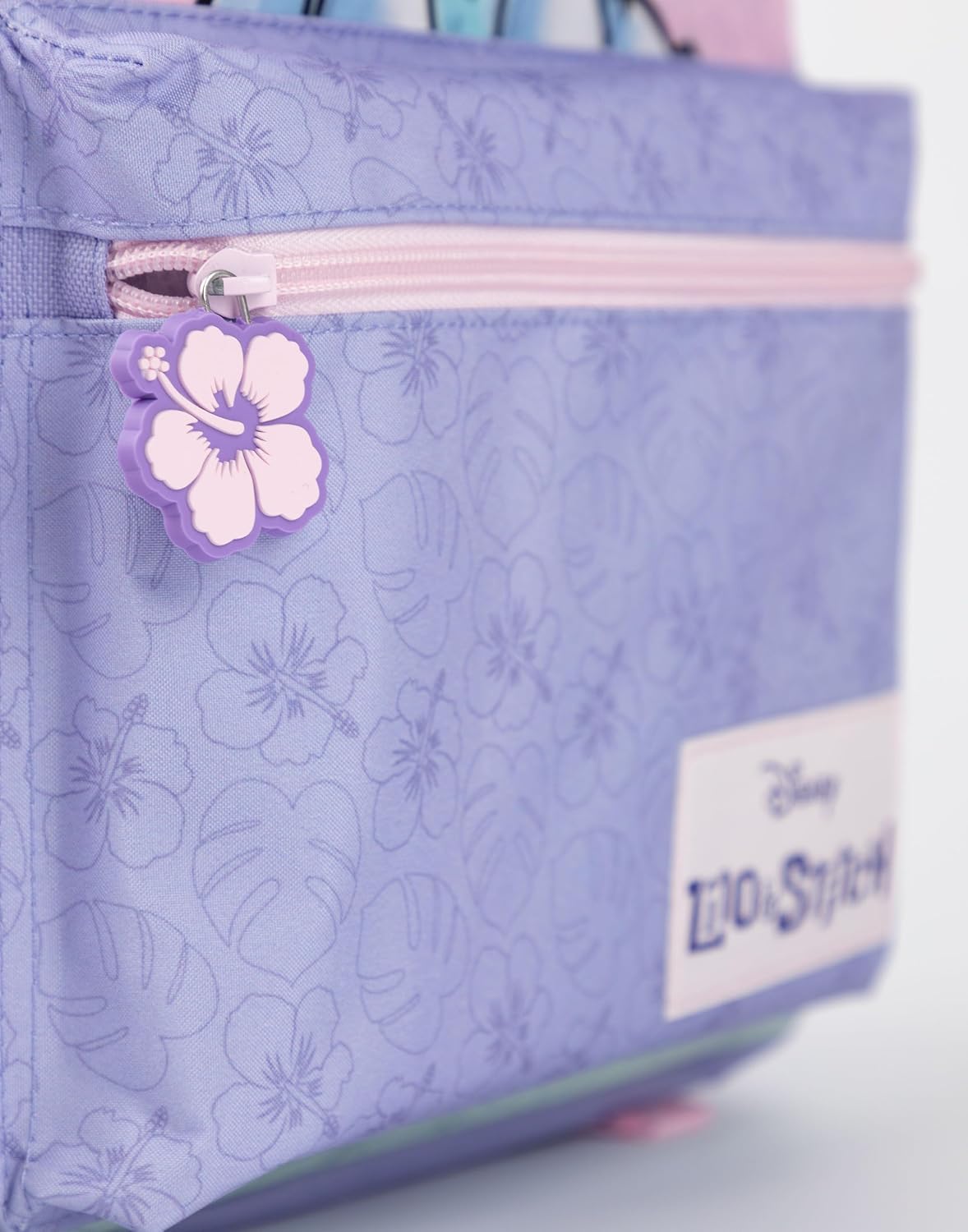 MOCHILA INFANTIL DISNEY LILO Y STITCH PÚRPURA Y ROSA - 5