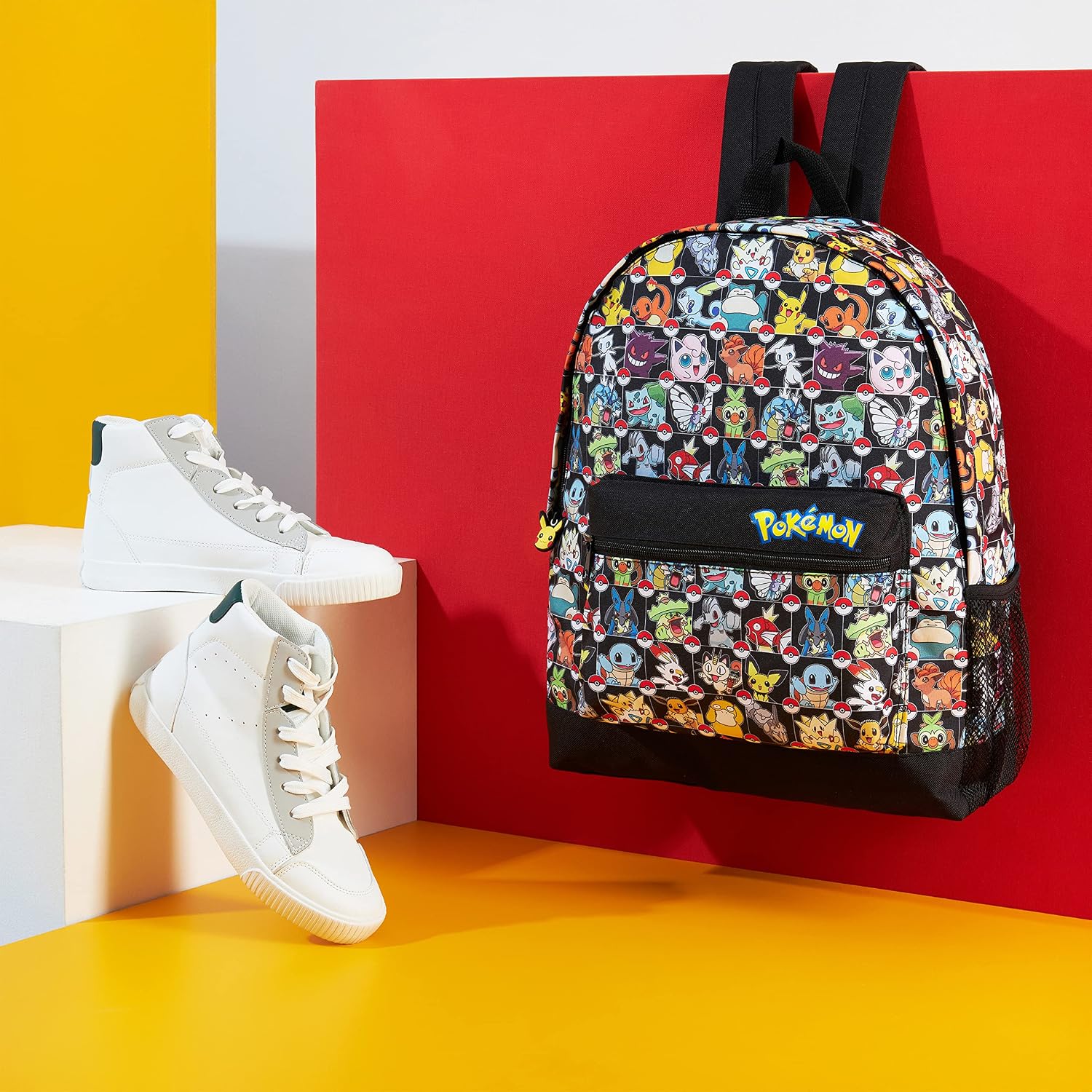 MOCHILA POKÉMON PIKACHU PARA NIÑOS Y ADOLESCENTES MULTICOLOR - 2
