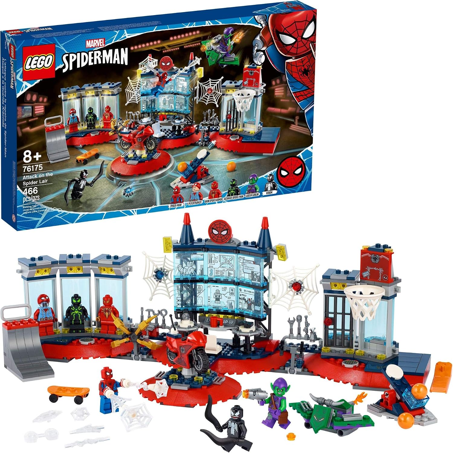 LEGO MARVEL SPIDER-MAN ATTACK ON THE SPIDER LAIR 76175 - 1