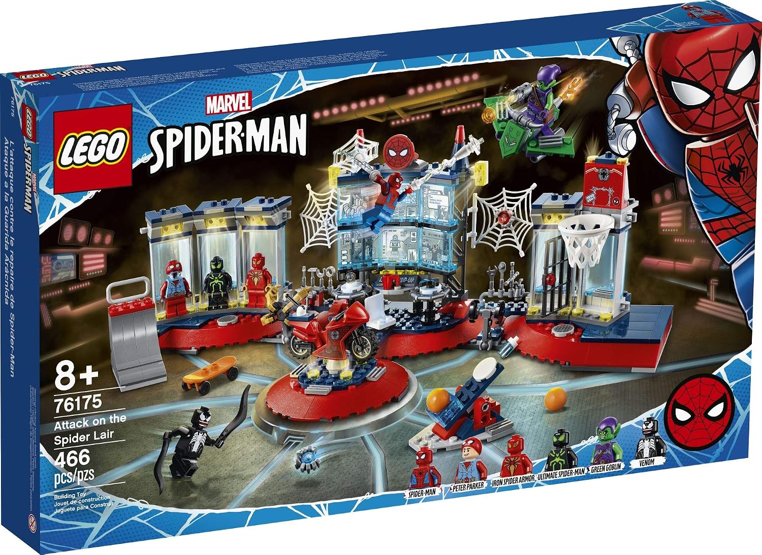 LEGO MARVEL SPIDER-MAN ATTACK ON THE SPIDER LAIR 76175 - 4