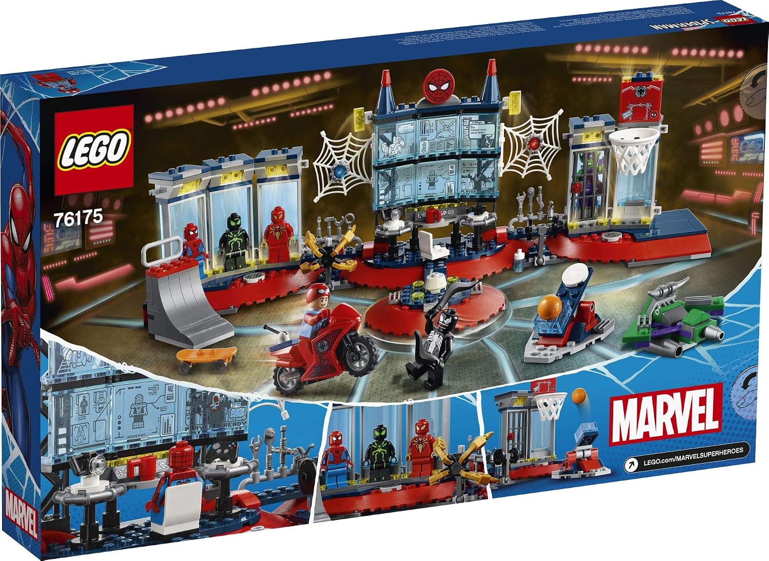 LEGO MARVEL SPIDER-MAN ATTACK ON THE SPIDER LAIR 76175 - 5