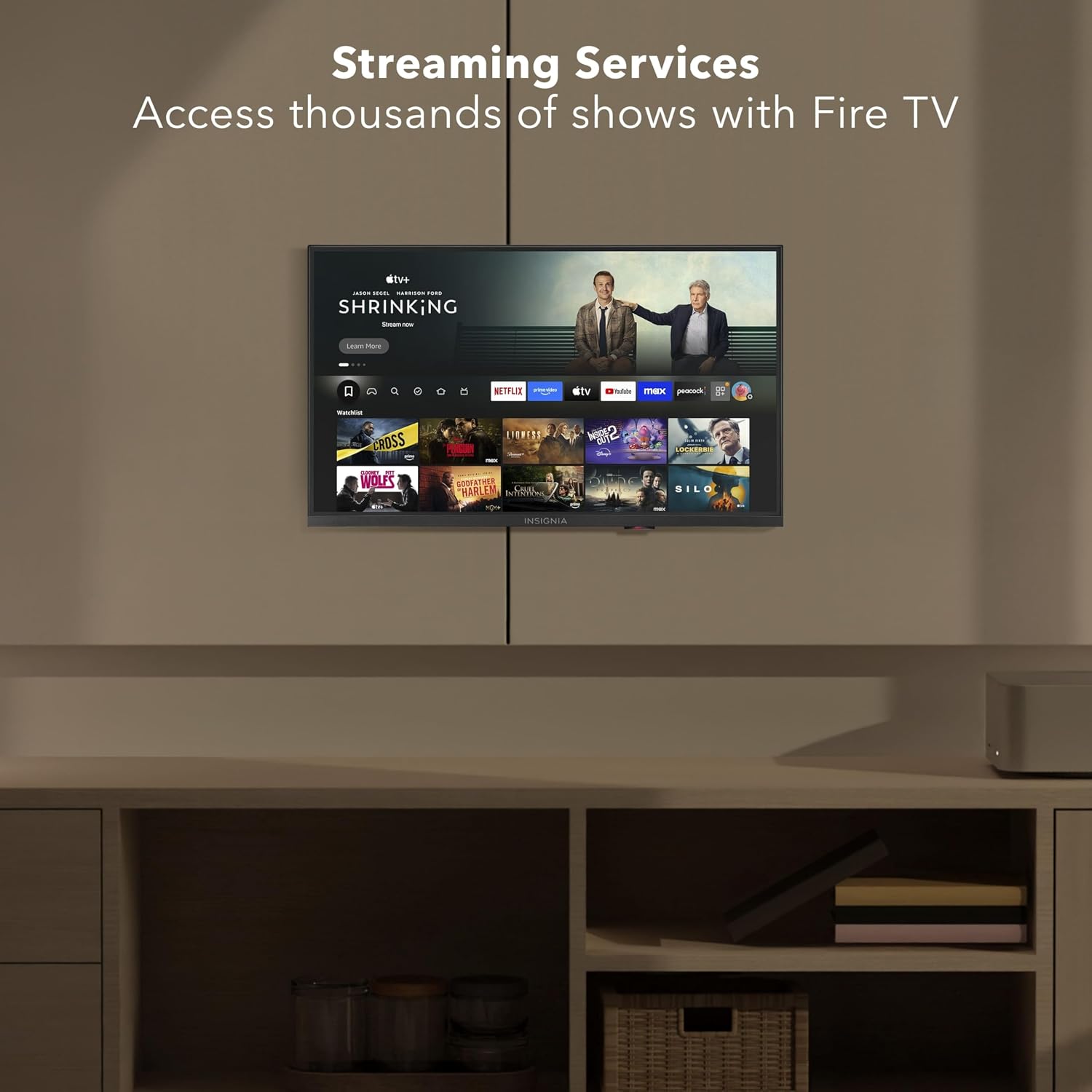 TELEVISOR INSIGNIA 24' CLASE F40 SERIES LED FULL HD SMART FIRE TV CON CONTROL POR VOZ ALEXA - 2