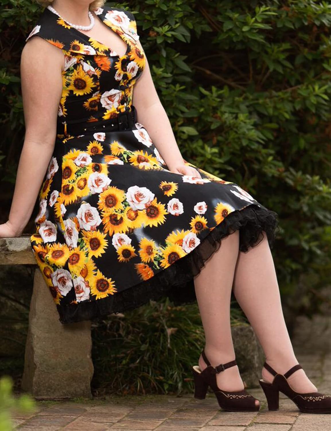 BBONLINEDRESS FALDA ENAGUA VINTAGE TUTU CRINOLINA BLANCA TALLA M - 4