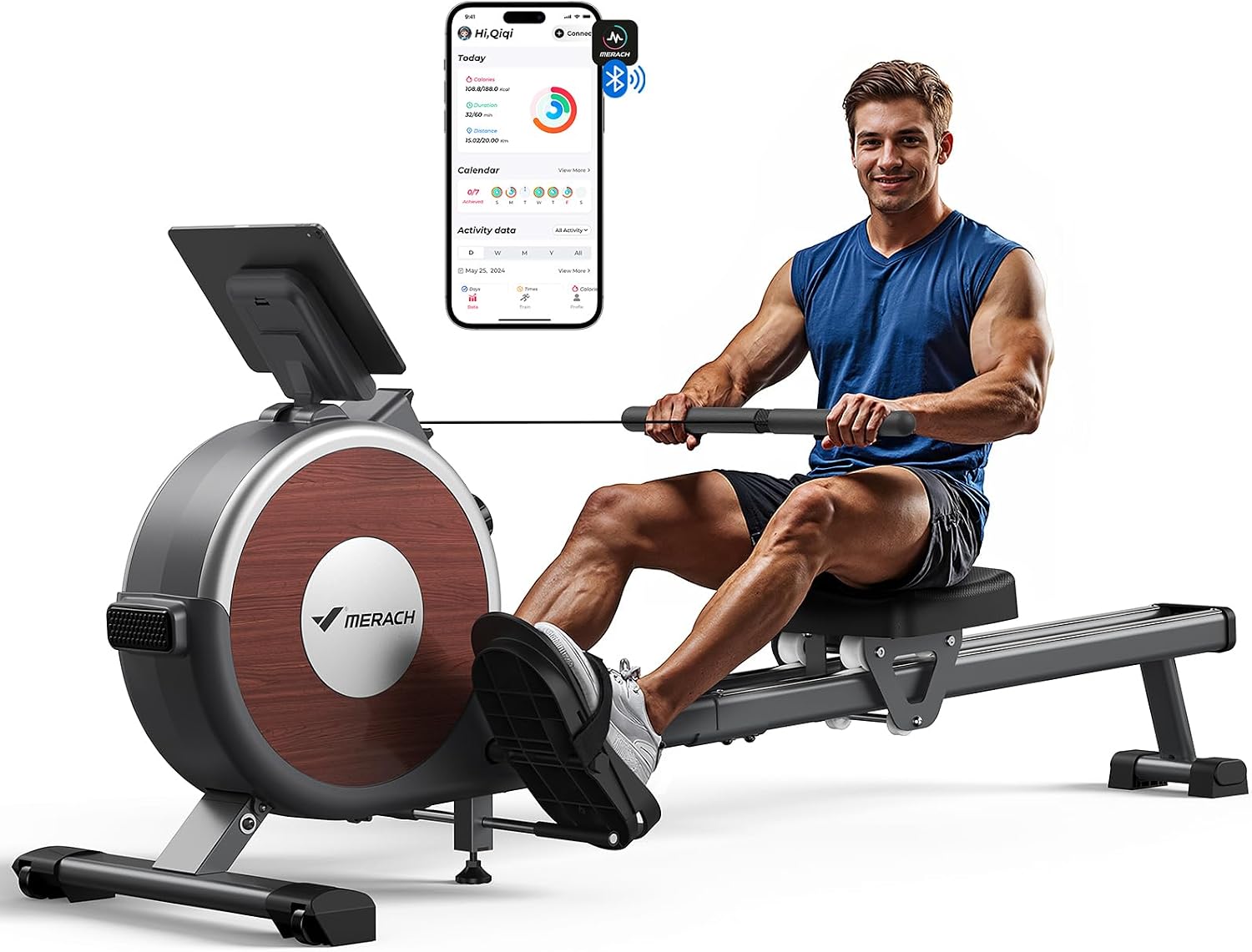 BOGADOR MERACH Q1S MAGNETIC CON DOBLE RIEL - 1