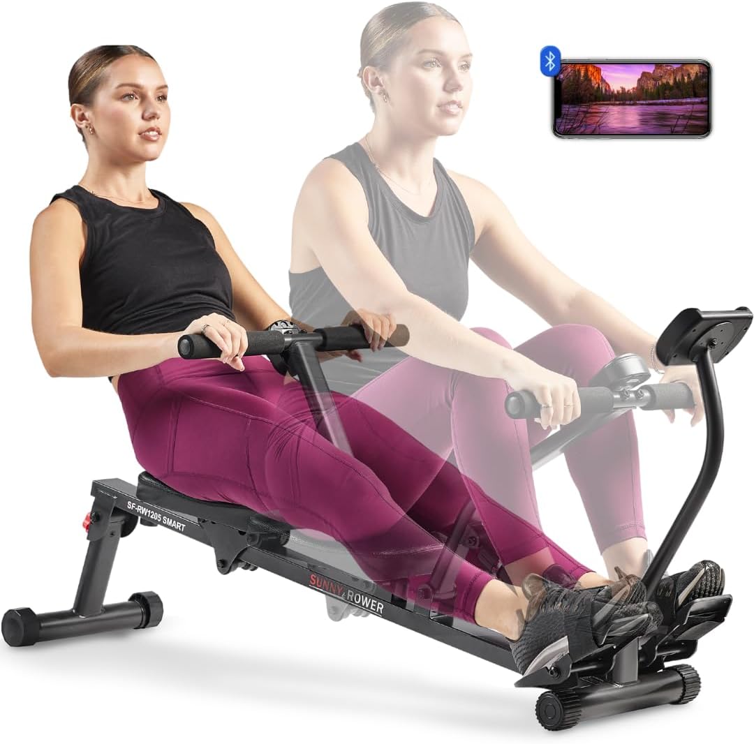 BOGADOR SUNNY HEALTH Y FITNESS COMPACT HYDRAULIC CON 12 NIVELES DE RESISTENCIA - 1