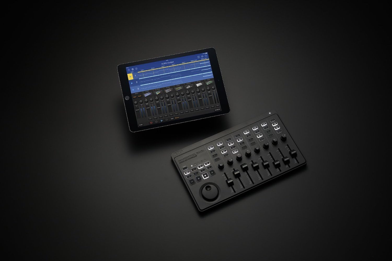 CONTROLADOR MIDI KORG NANOKONTROL STUDIO BLUETOOTH/USB CON 8 FADERS - 3