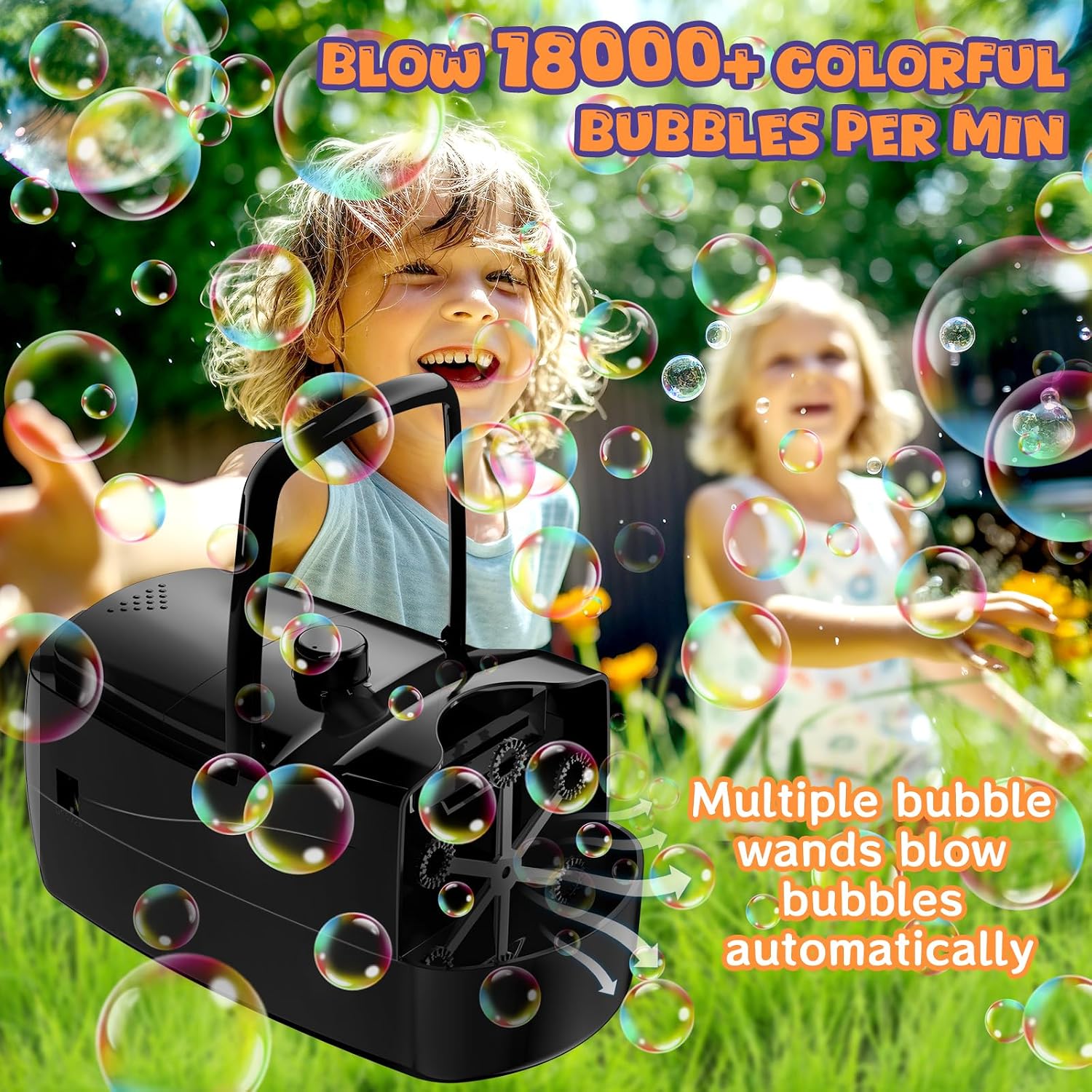 MÁQUINA DE BURBUJAS AUTOMÁTICA SIZONJOY NEGRA - 2