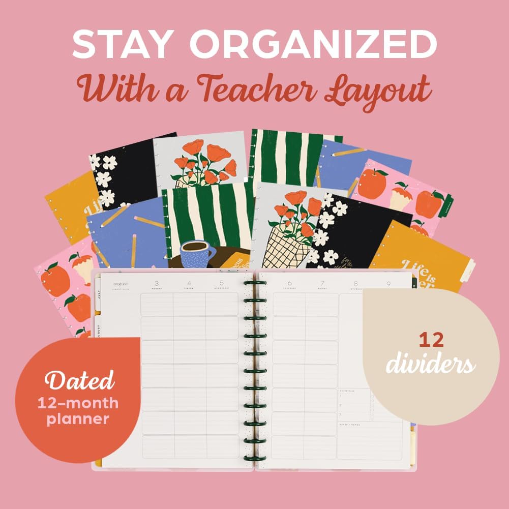 PLANNER DISC-BOUND HAPPY PLANNER TAMAÑO BIG JULIO 2026 - JUNIO 2027 - 3