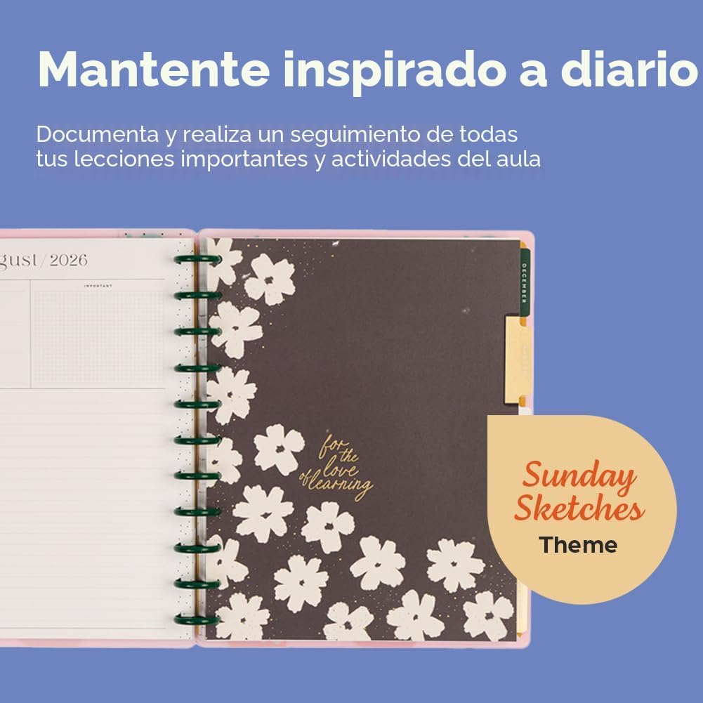 PLANNER DISC-BOUND HAPPY PLANNER TAMAÑO BIG JULIO 2026 - JUNIO 2027 - 4