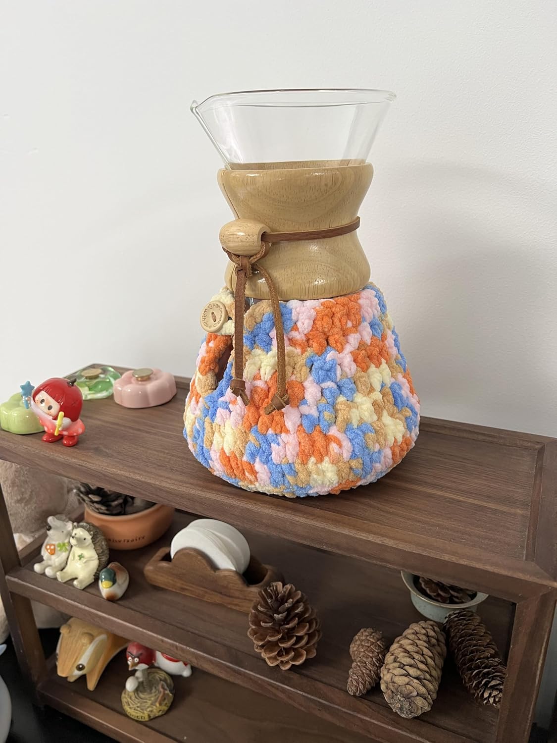FUNDA PARA CALENTADOR DE CAFÉ COSORI HAPYCAPY HECHA A MANO - 5