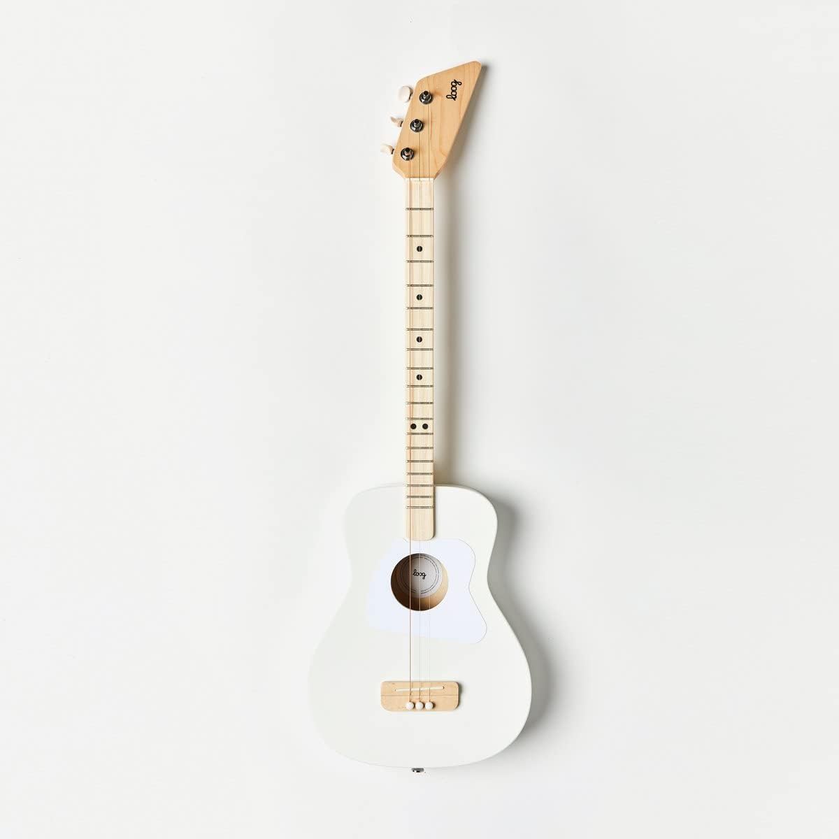 GUITARRA ACÚSTICA LOOG PRO 3 CUERDAS BLANCA PARA NIÑOS 6+ AÑOS - 2