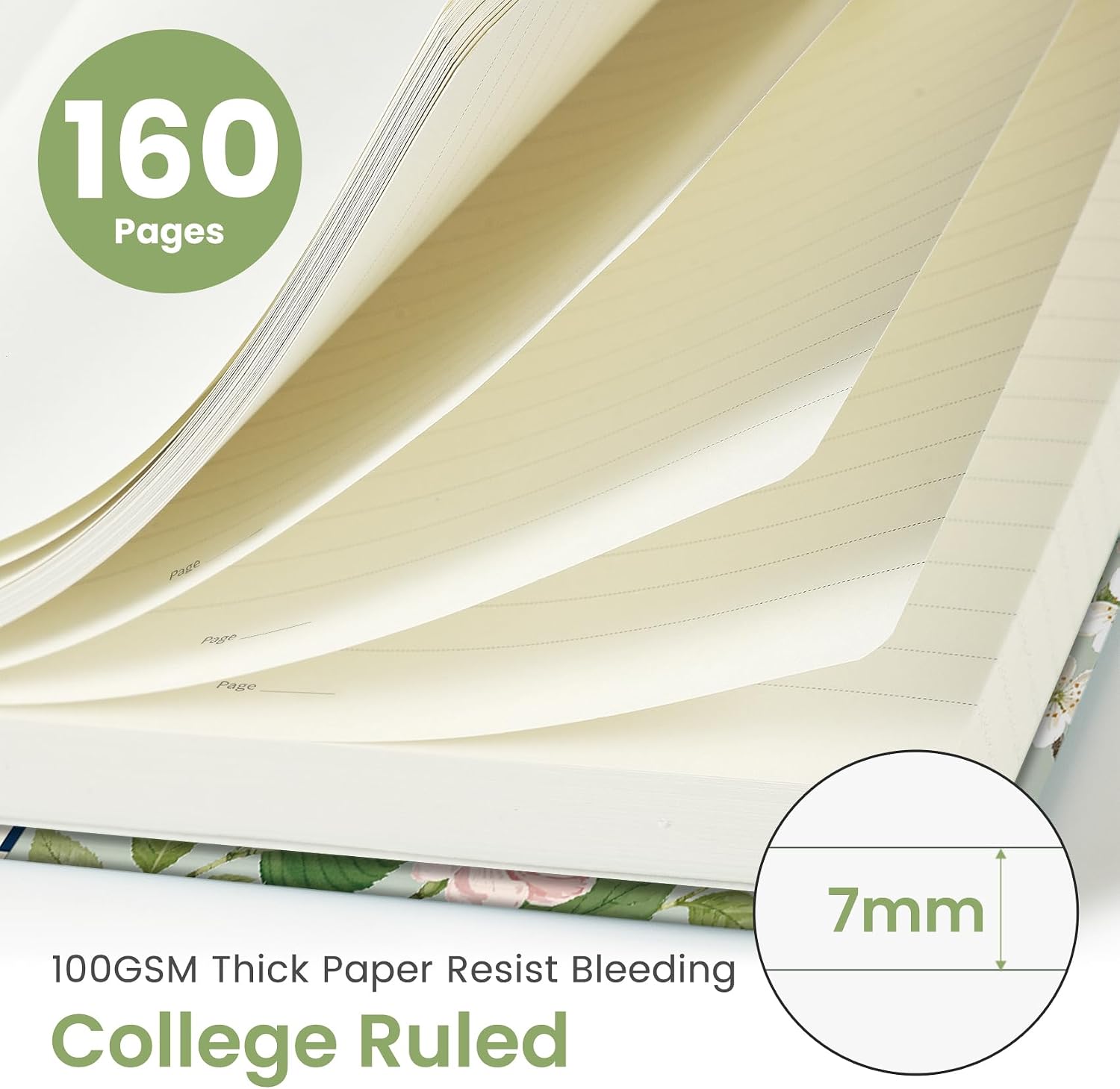 CUADERNO TAJA AESTHETIC TAPA DURA RAYADO A5 160 PÁGINAS - 2